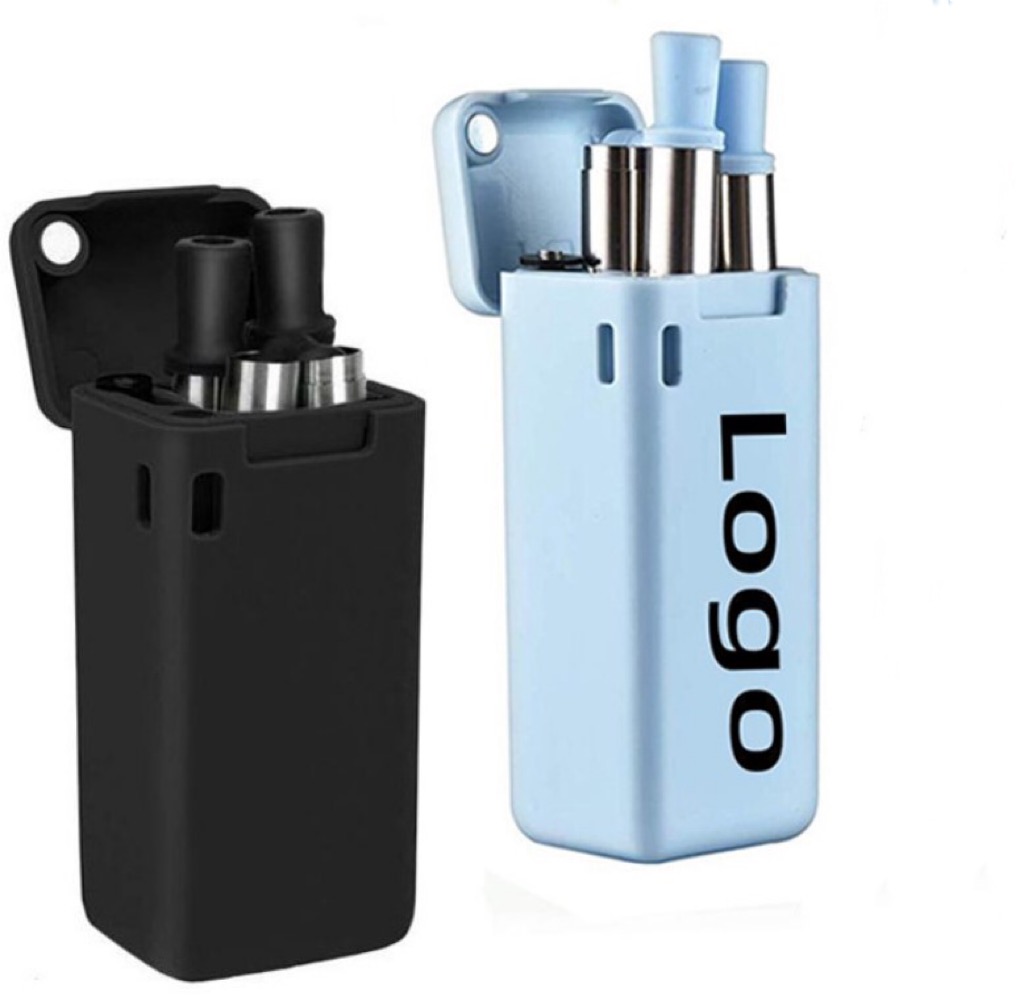 Reusable folding silicone straw Telescopic straw 2