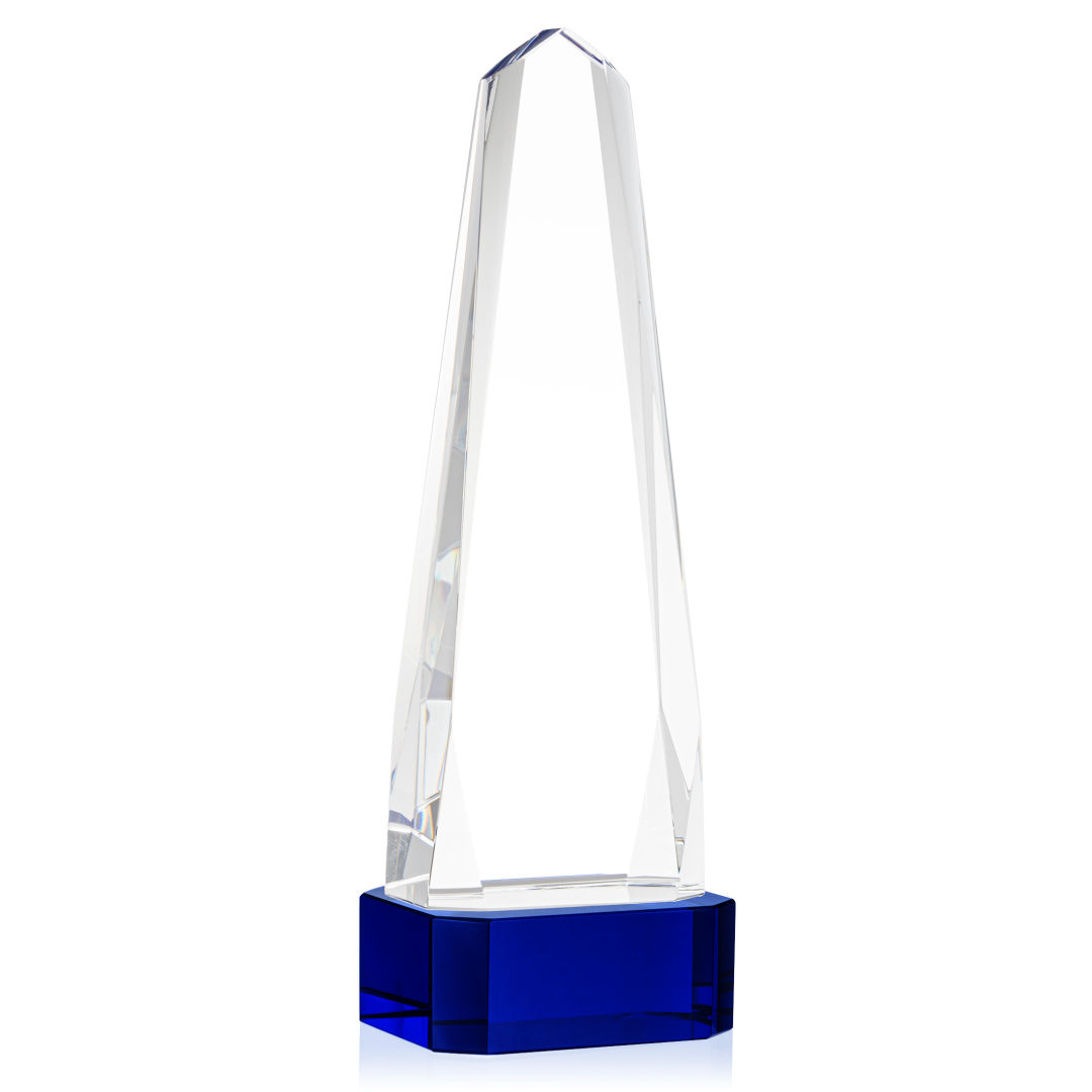 Geneva VividPrint™ Award on Base - Blue 12