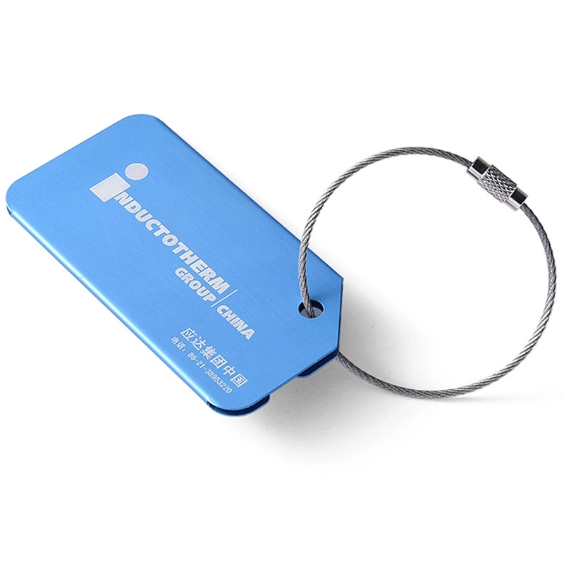 Custom Aluminum Luggage Tag 2