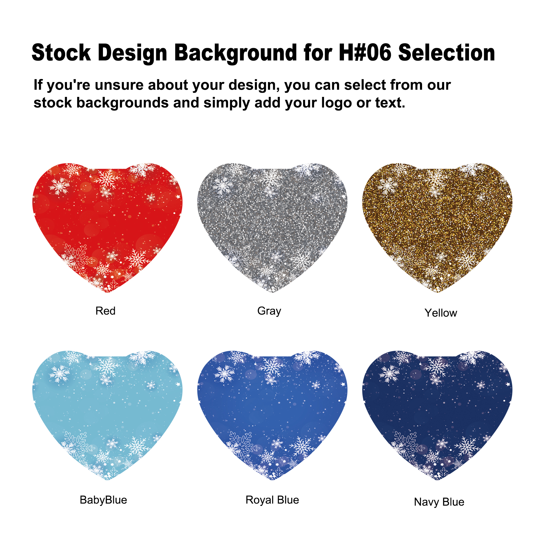 MDF Full Color Clear Heart Ornament 7