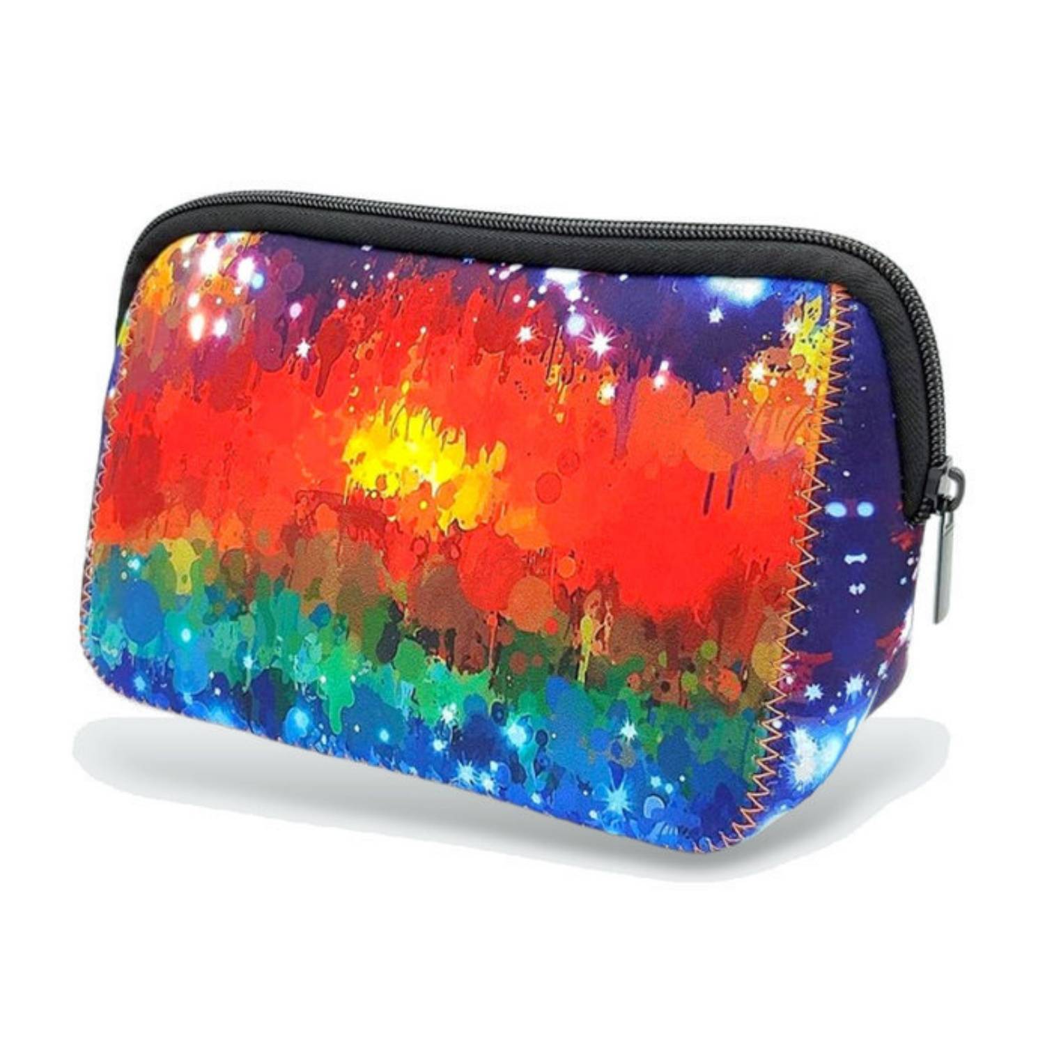 Waterproof Nylon Cosmetic Bag w/ Zipper 2