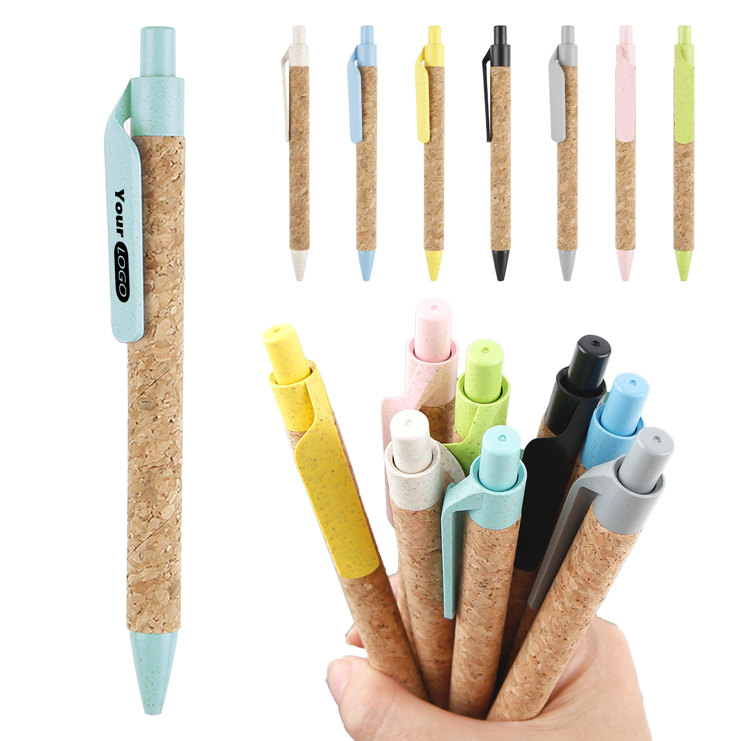 Wood Biodegradable And Environmentally Friendly Ballpoint Pen 2