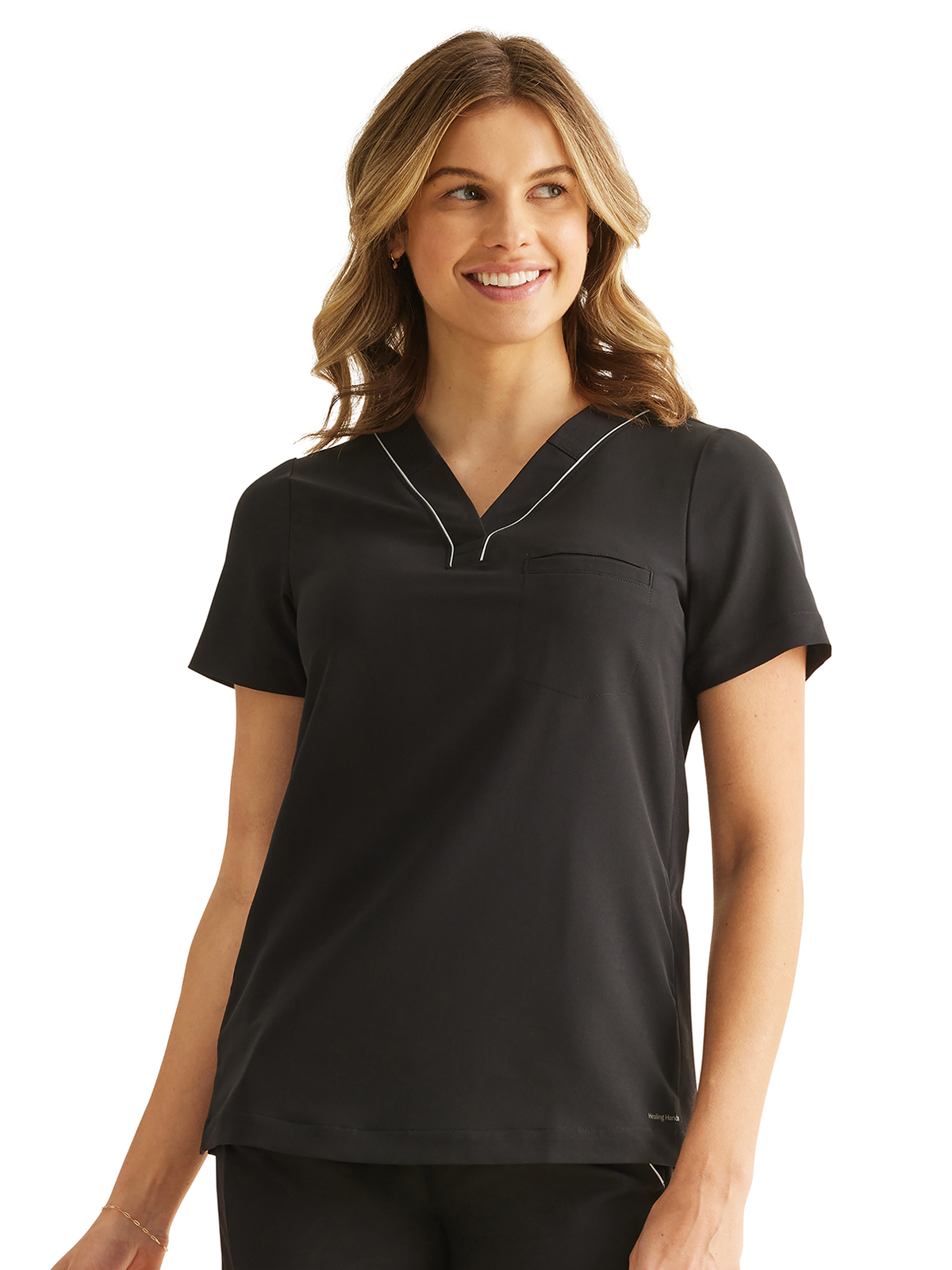 Healing Hands - 360 - Women's 1-Pocket Stella V-Neck Top 12