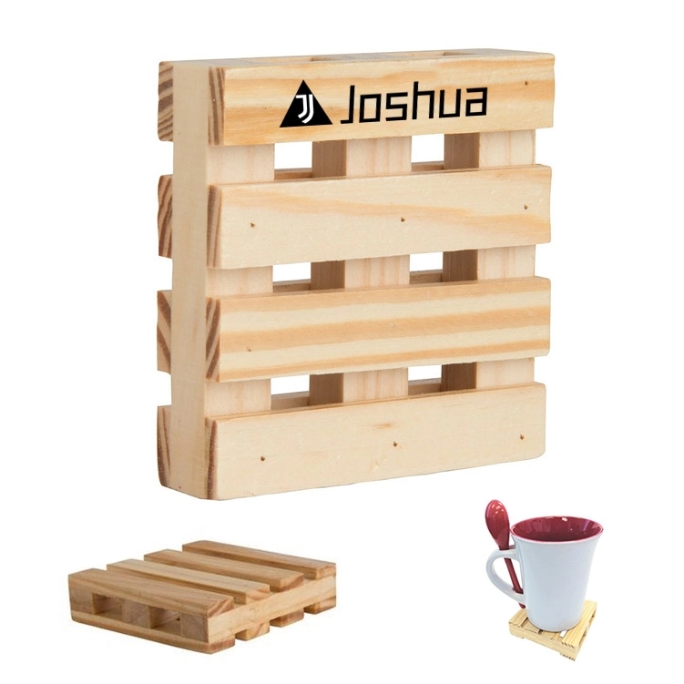 Wooden Pallet Coaster 2