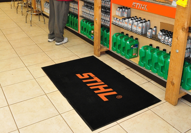 Flocked Olefin Floor Mat