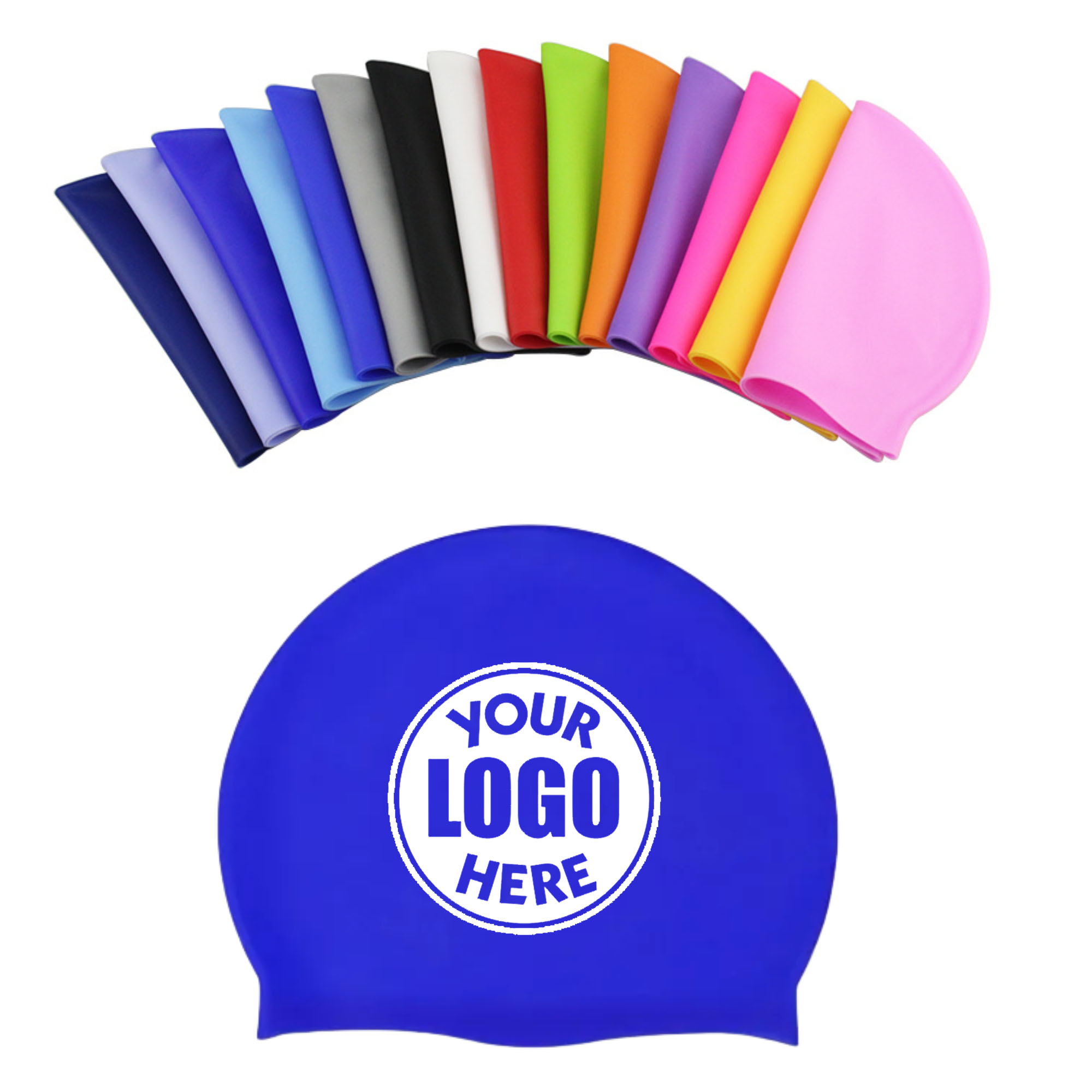 Premium Silicone Swimming Cap 50MOQ 13
