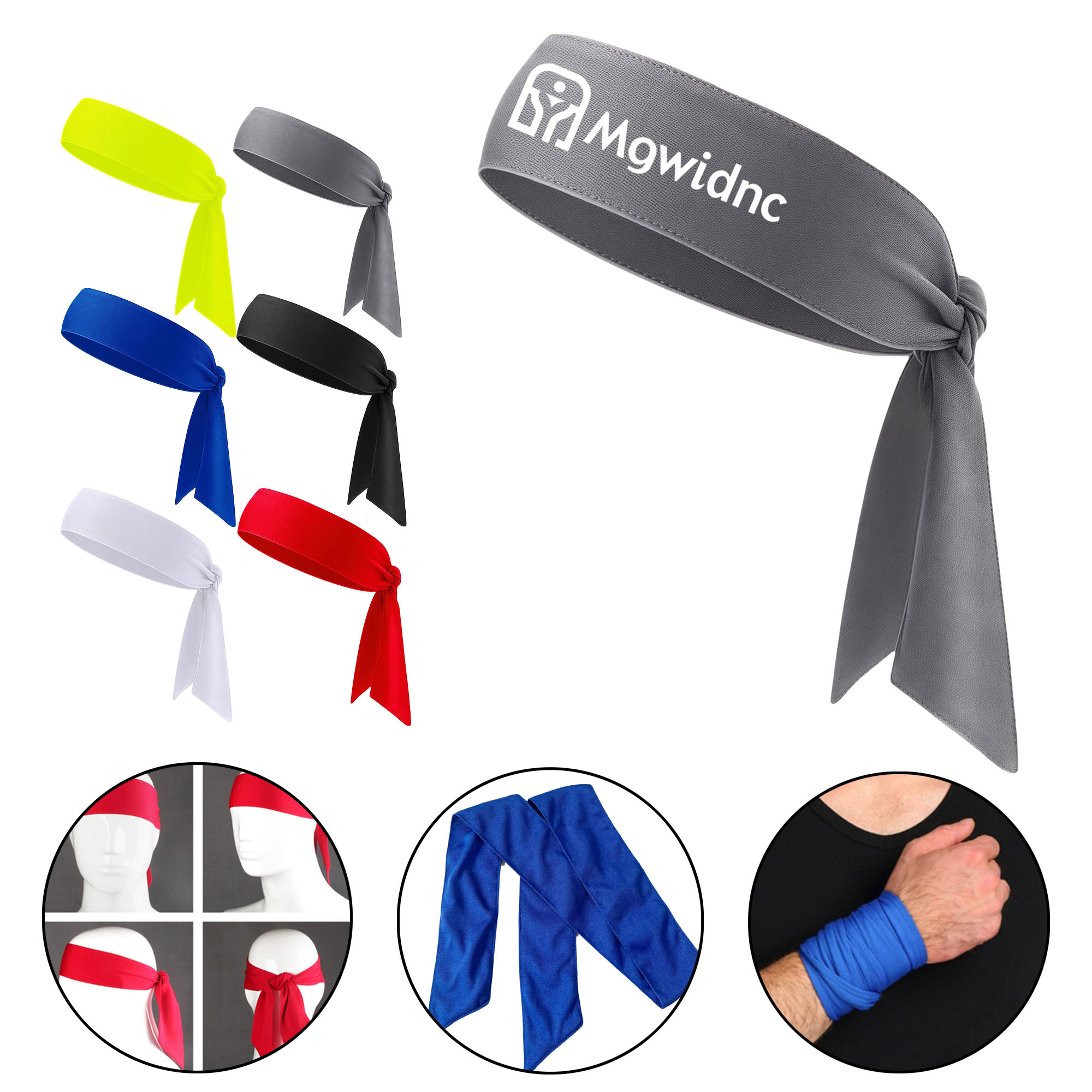 Quick-Dry Tennis Headband for Outdoor Sports