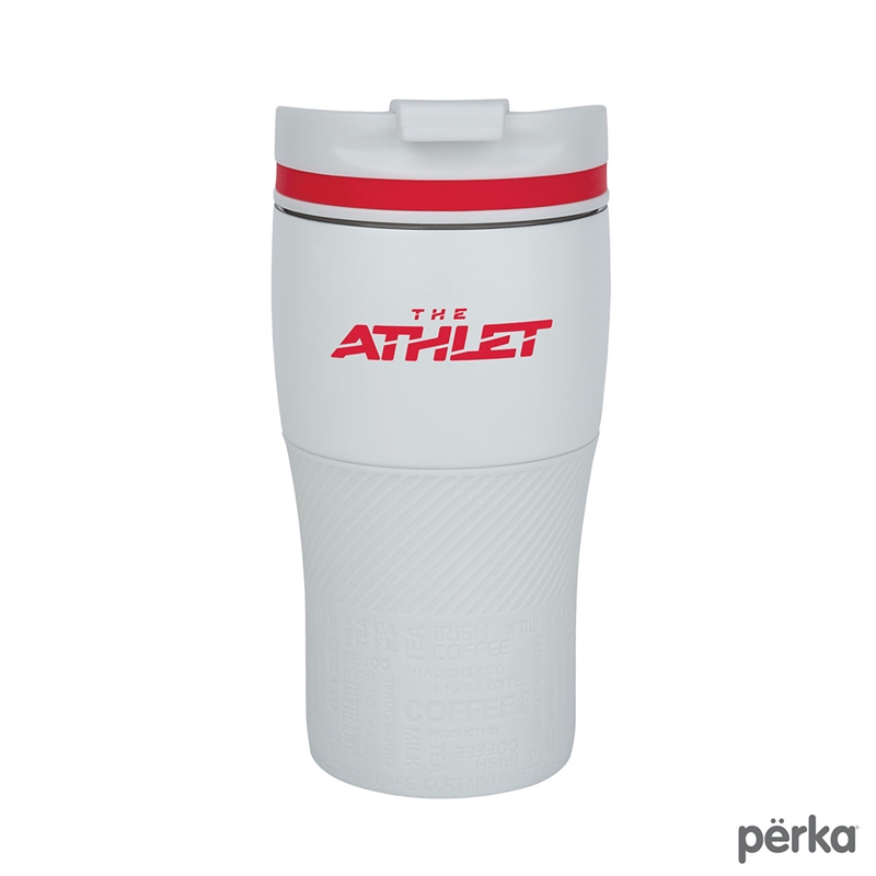 Perka® Cortado 12 oz. Double Wall Recycled Stainless Steel Coffee Tumbler 190