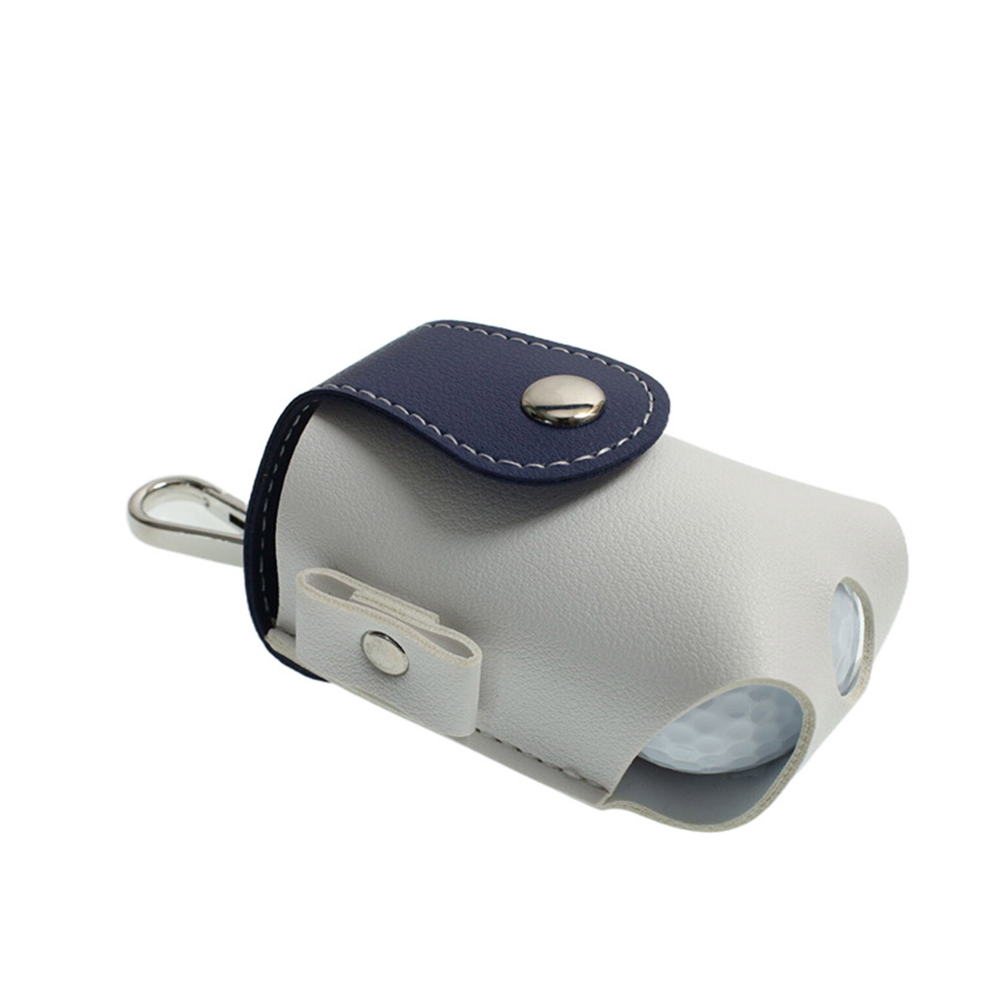 Leatherette Golf Ball Pouch Tee Holder 8