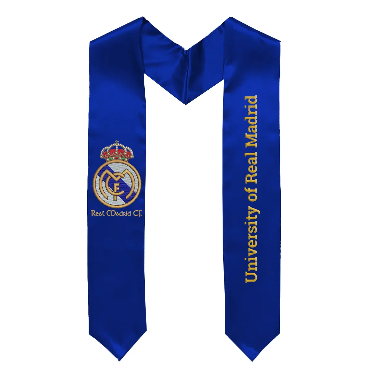 Embroidered Satin Graduation Stole - 36" x 3" 1