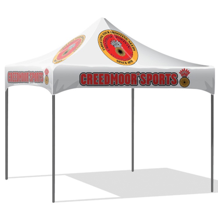10x10 Aluminum Screen Printed Canopy 2