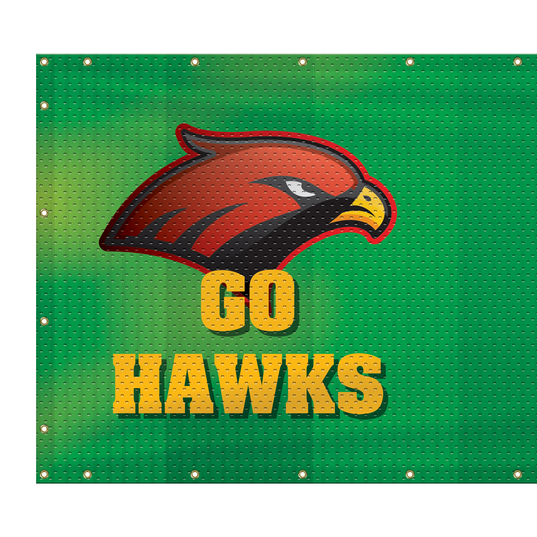 4' x 24' Polyester Mesh Banner 12