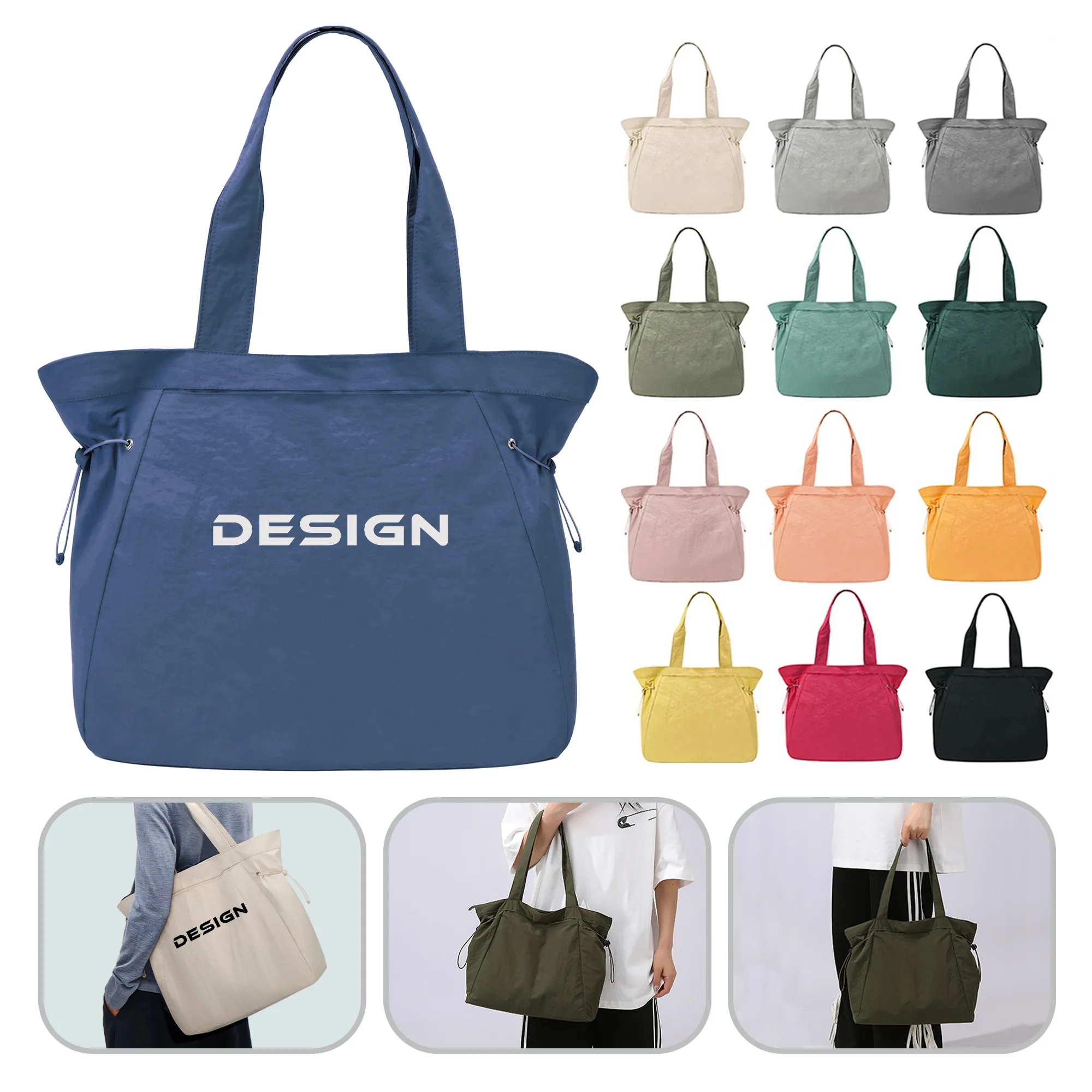 Fashionable Tote Bag, custom tote bag with logo imprint 2