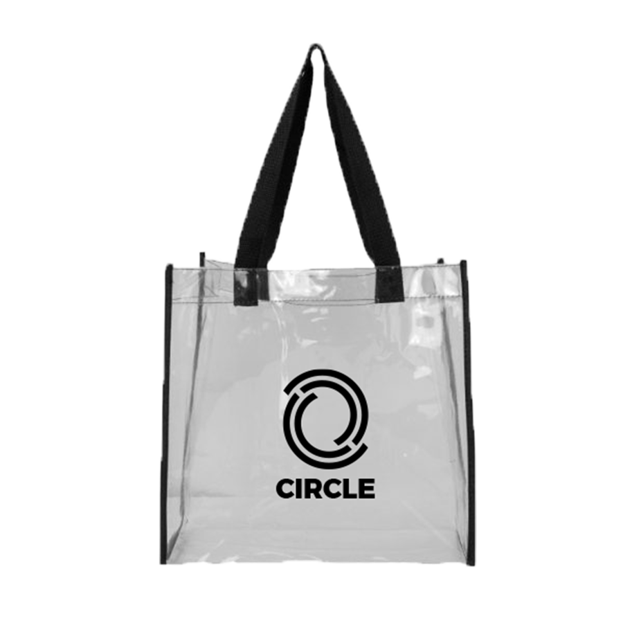 ClearPass Clear Shoulder Bag w/ Zipper 1