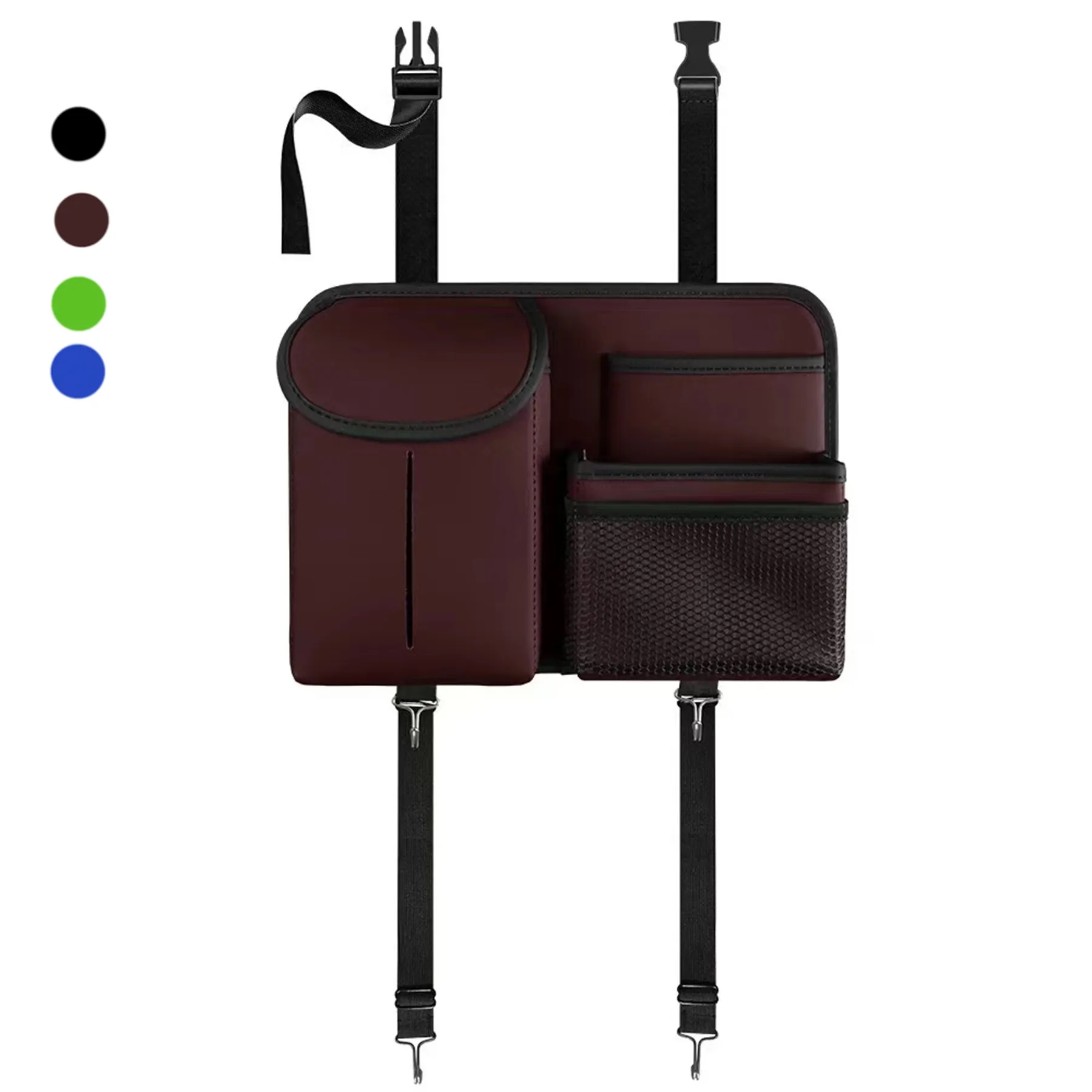 Back Seat Car Leather Organizer 2