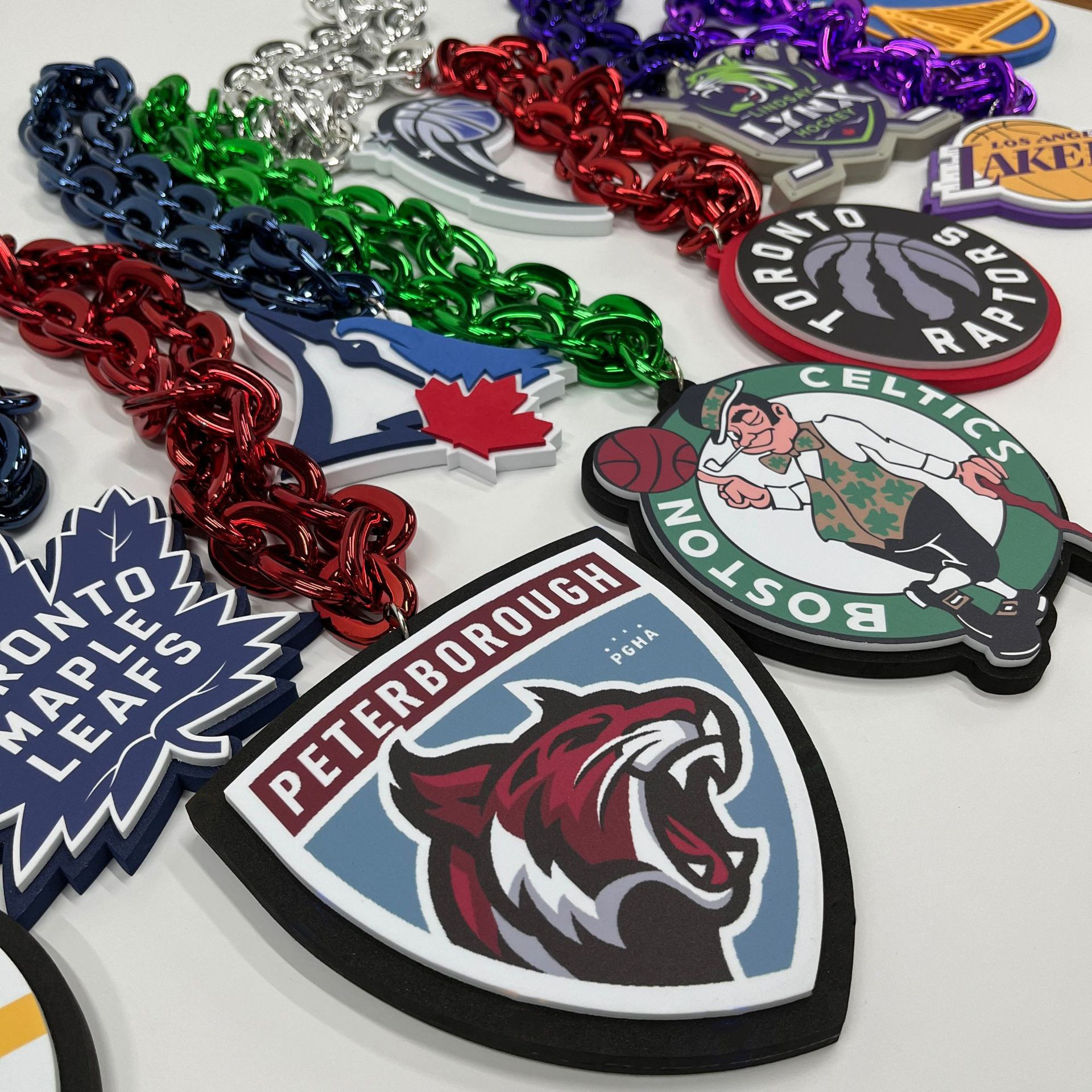 Custom 3D Sports Eva Foam Necklace 2
