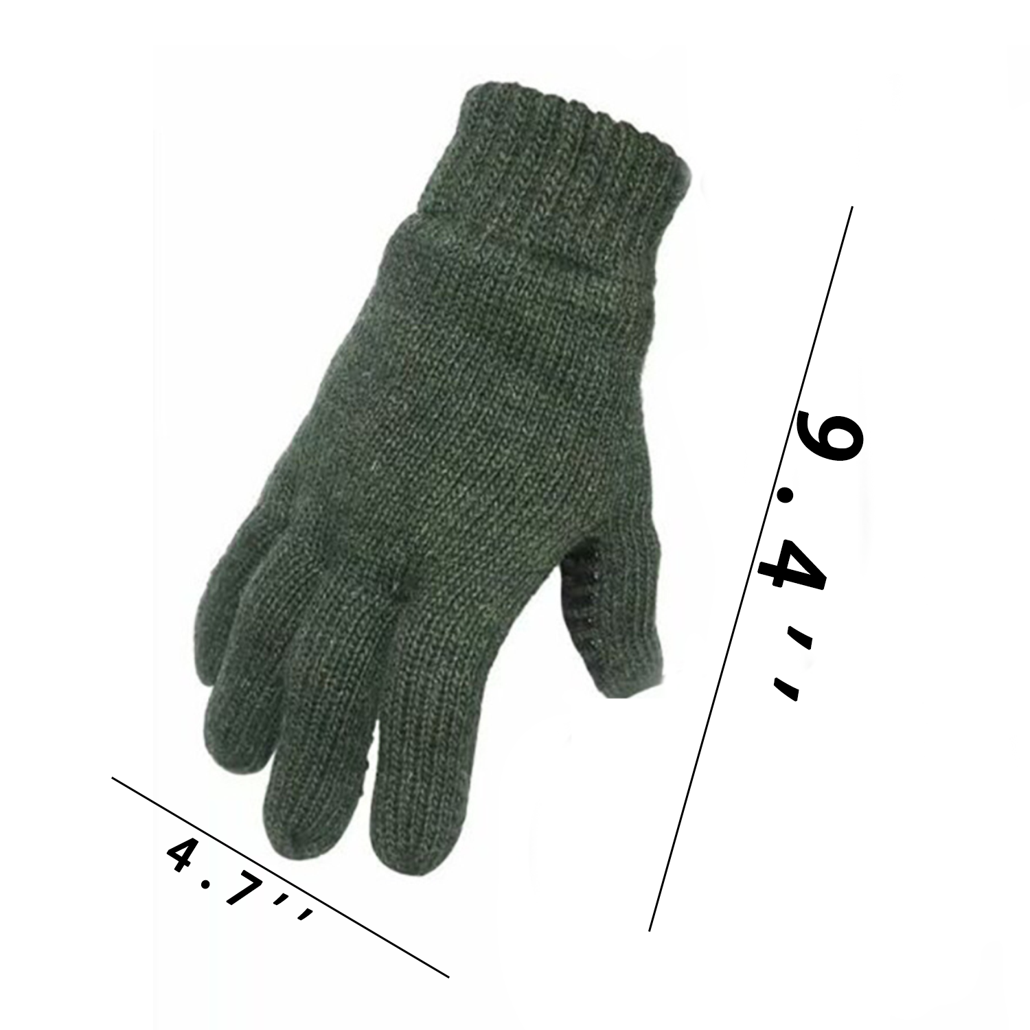 Poly-Cotton Non-Slip Thickened Knitted Gloves 3