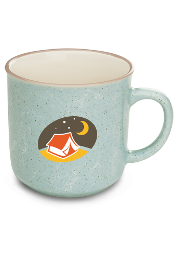 13 oz. Marble Campfire Coffee Mugs 1