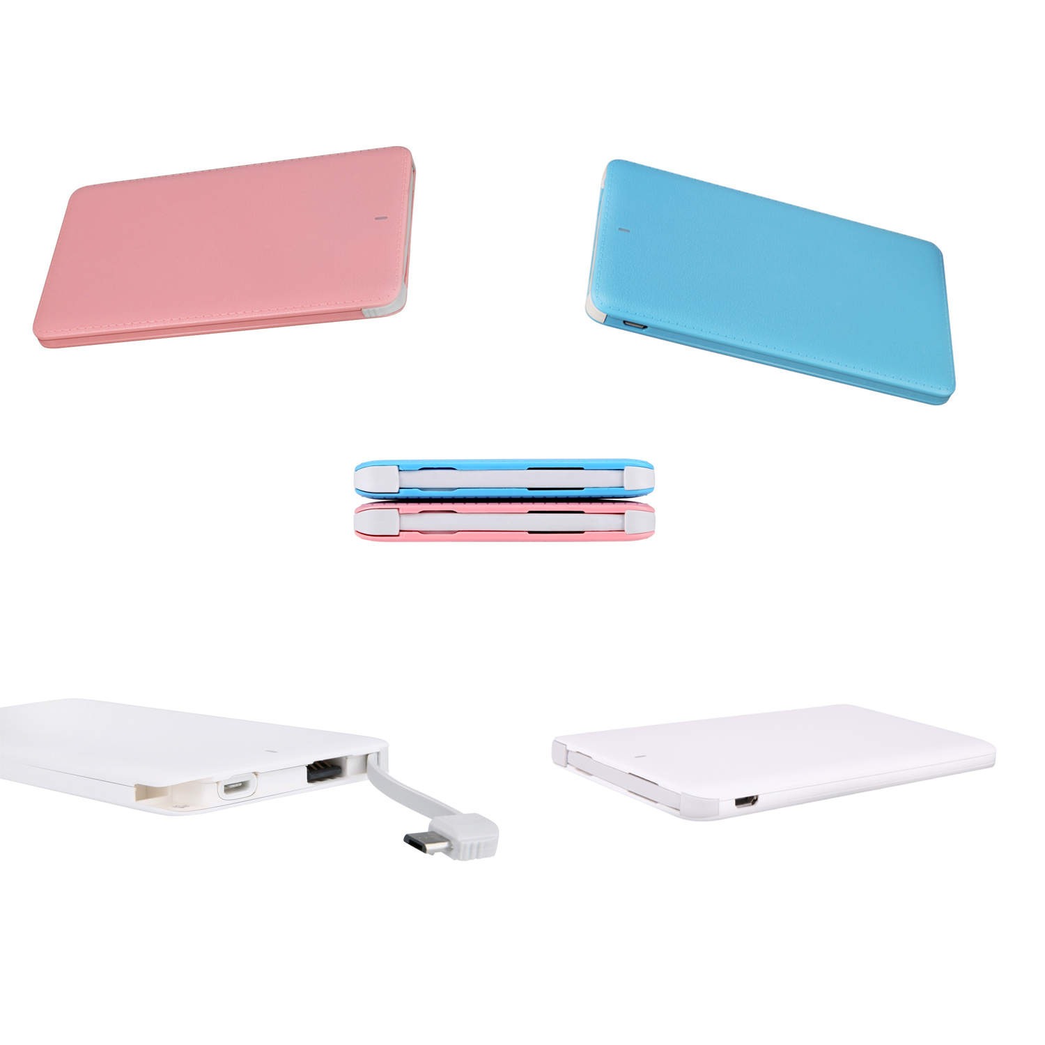 4000mAh Power Bank with Built In Cable 6