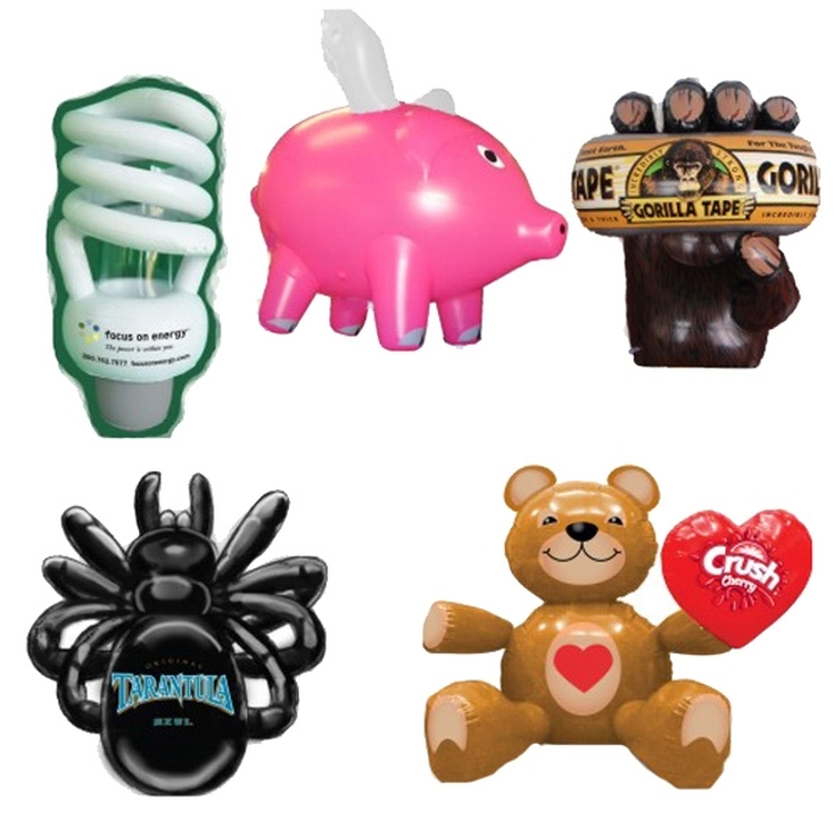 12 inch - 8ft Air Sealed Inflatable Replica or Custom Shape 2