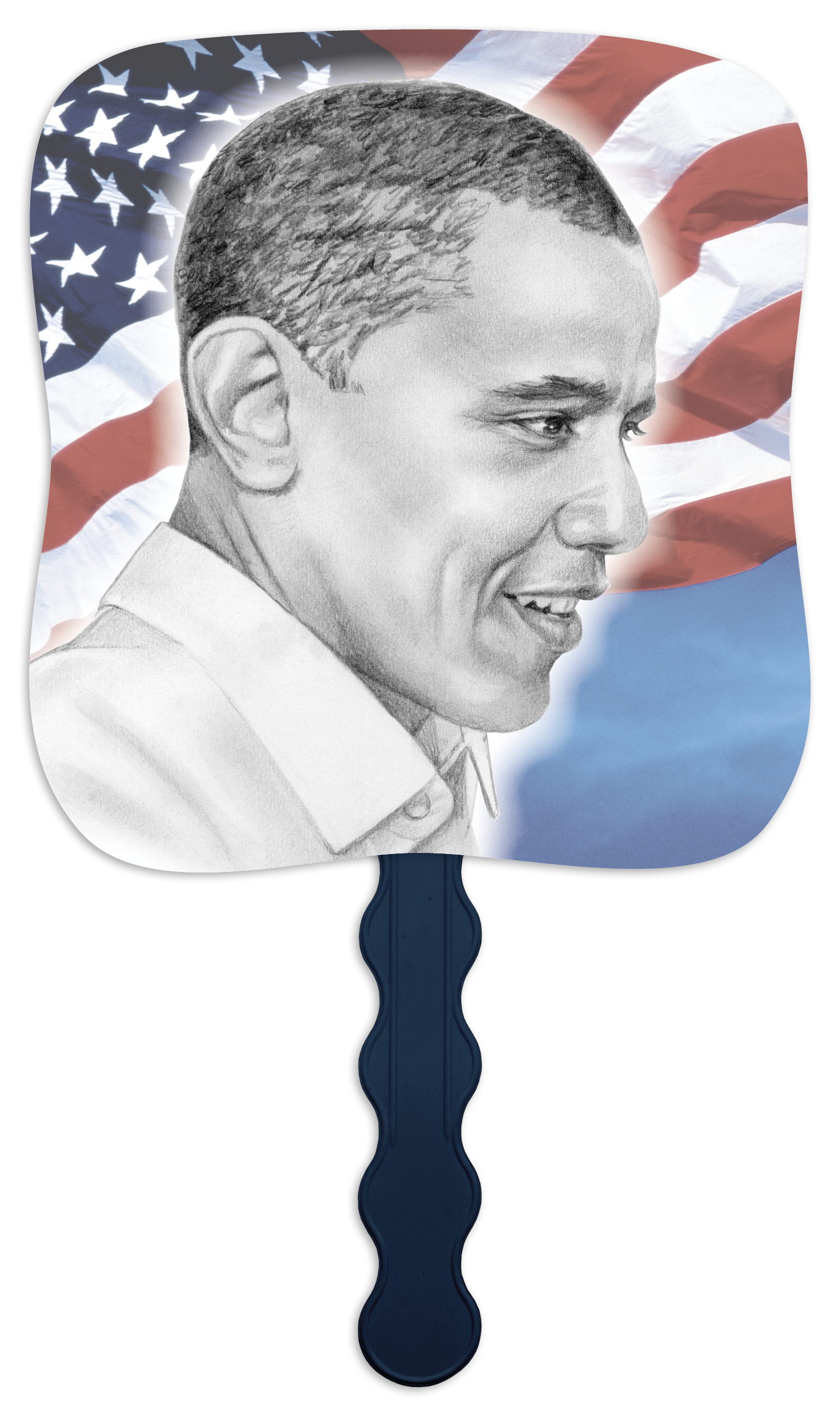 Skinner & Kennedy® President Barack Obama - Pictorial Fan 23