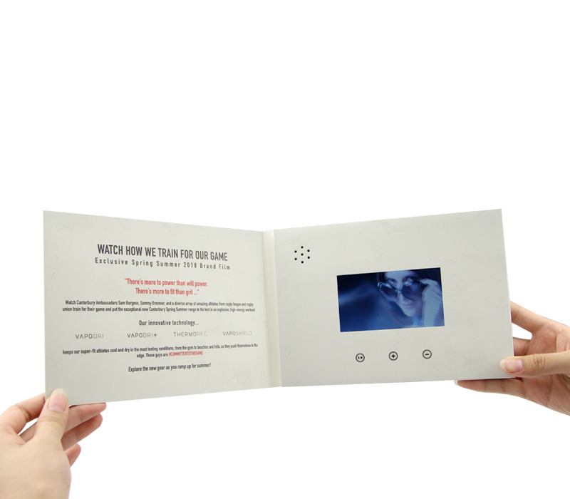 AP-PWK16 - 4.3 inch LCD A5 Size Bi-fold Video Brochure-4GB 2