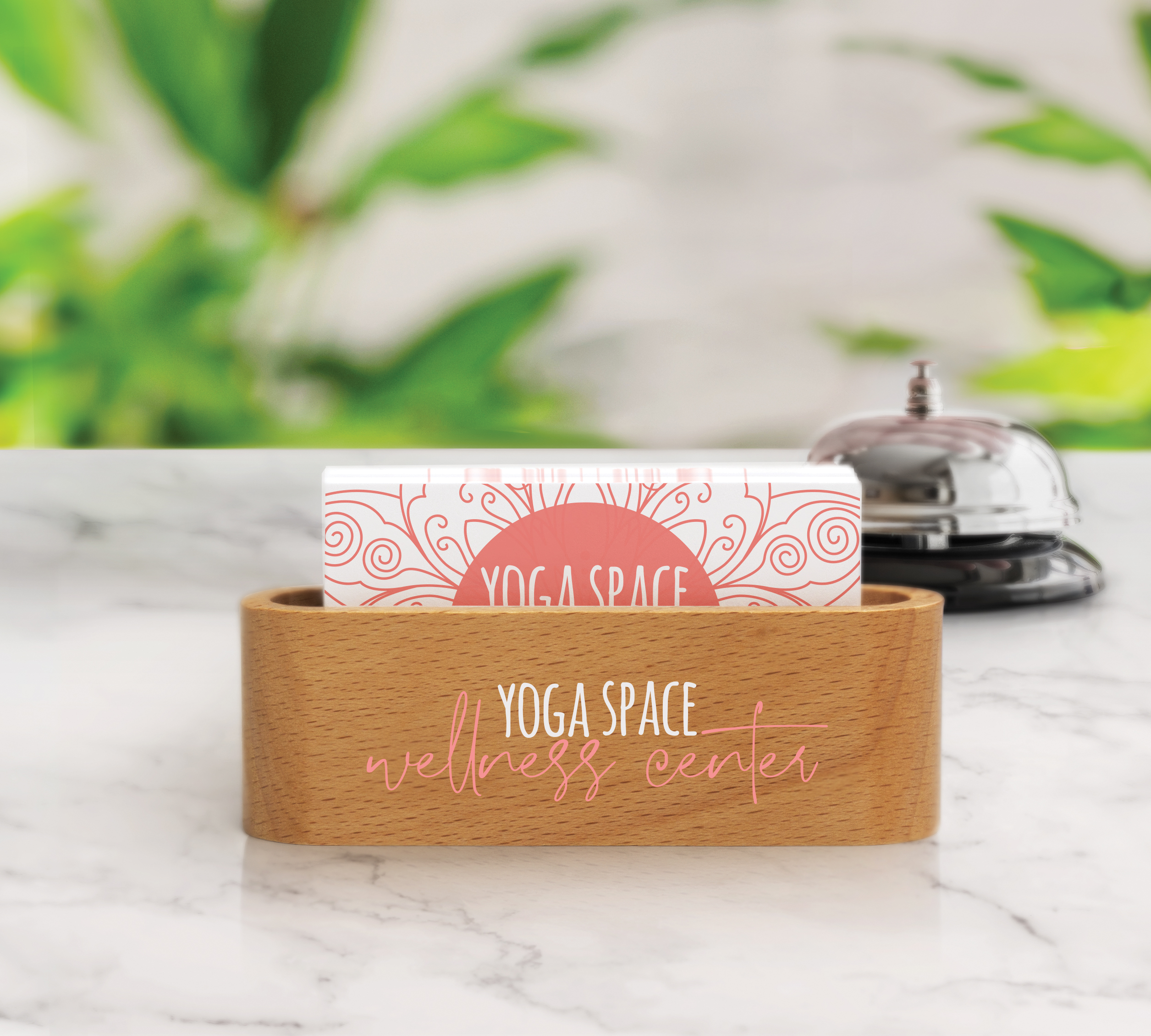 Wood Business Card Holder 3