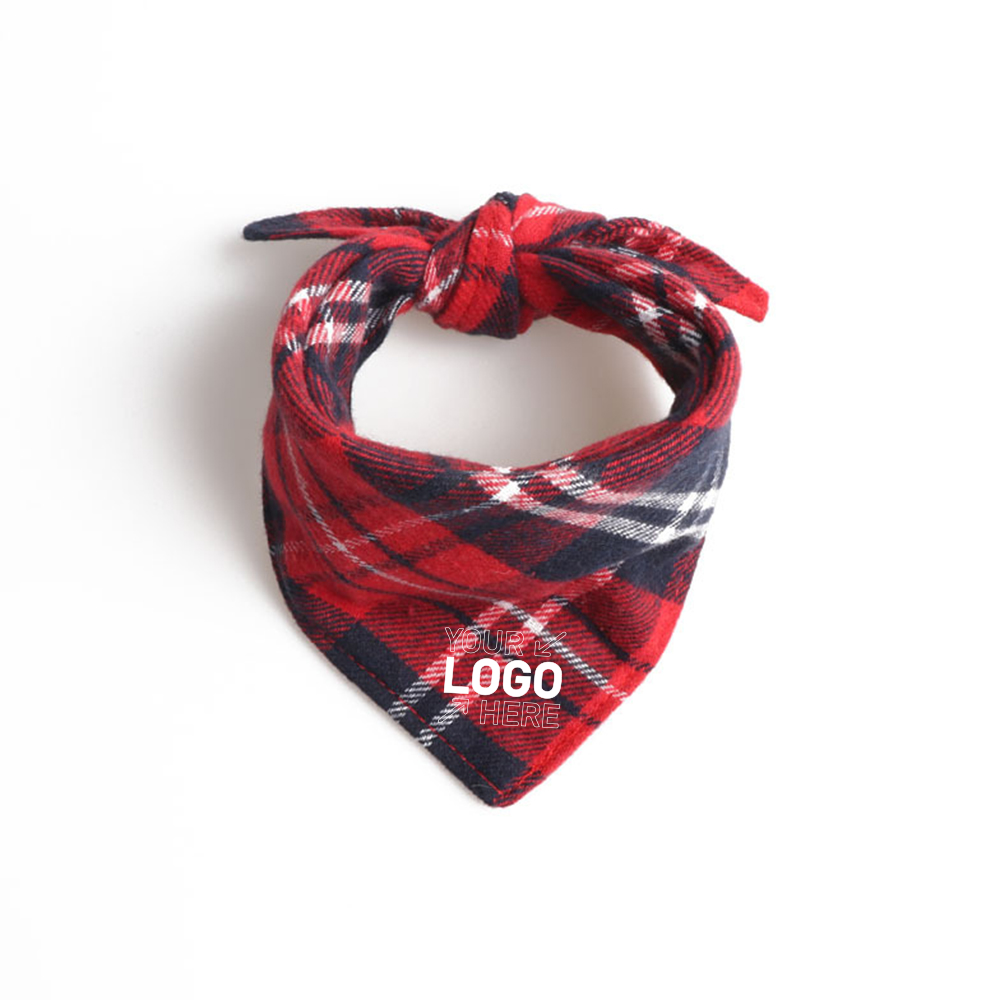 Large Solid Full Color Dog Triangle Bandanna 9