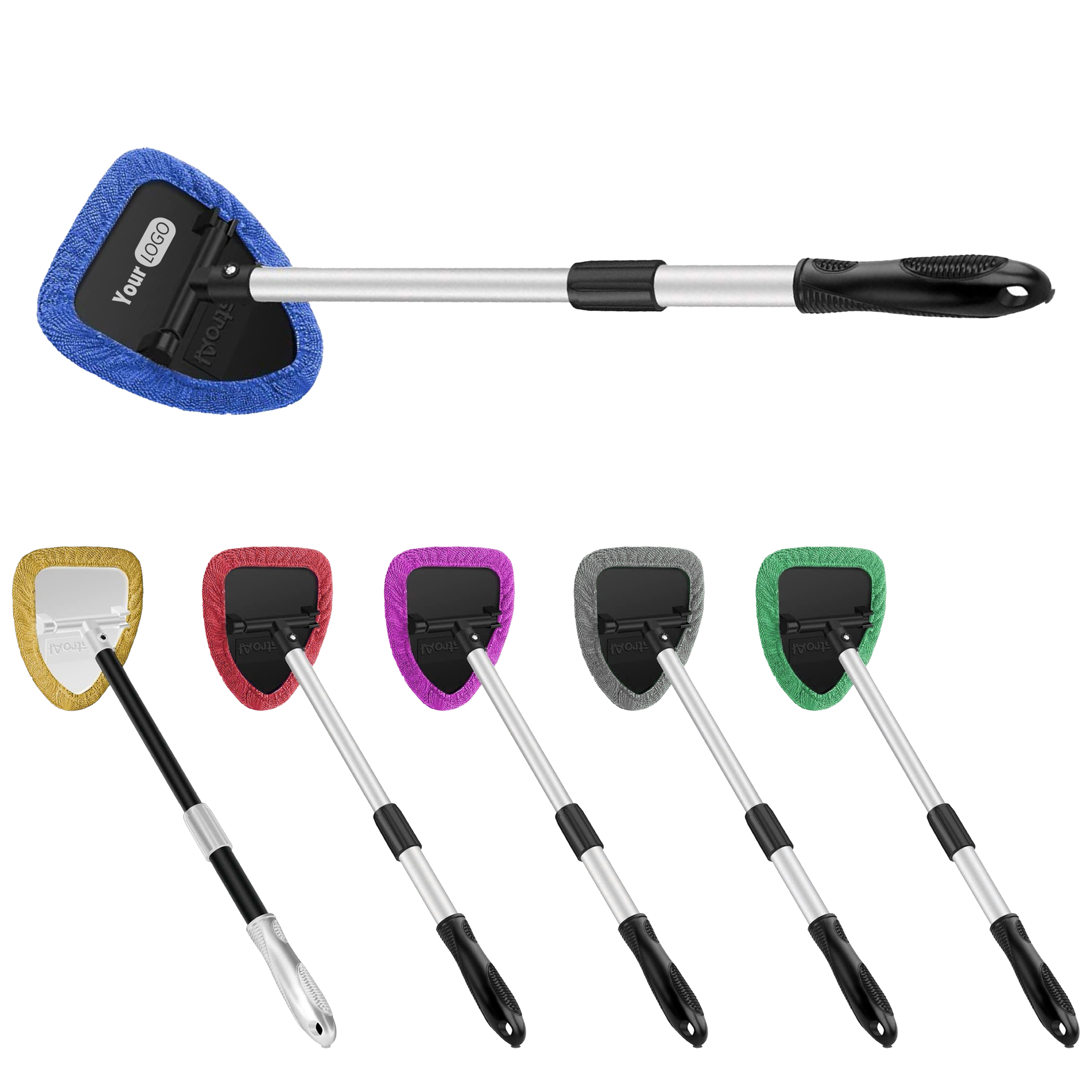 High-Quality Microfiber Material Ergonomic Microfiber Car Window Cleaning Tool 1