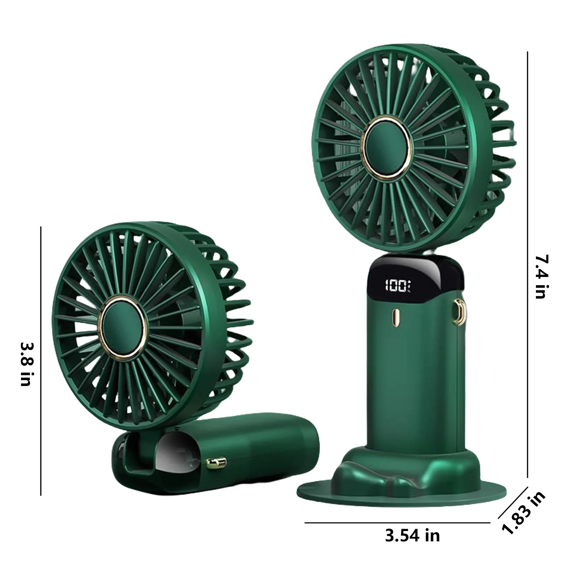 5 Speed Adjustable Portable Folding Mini Fan 10