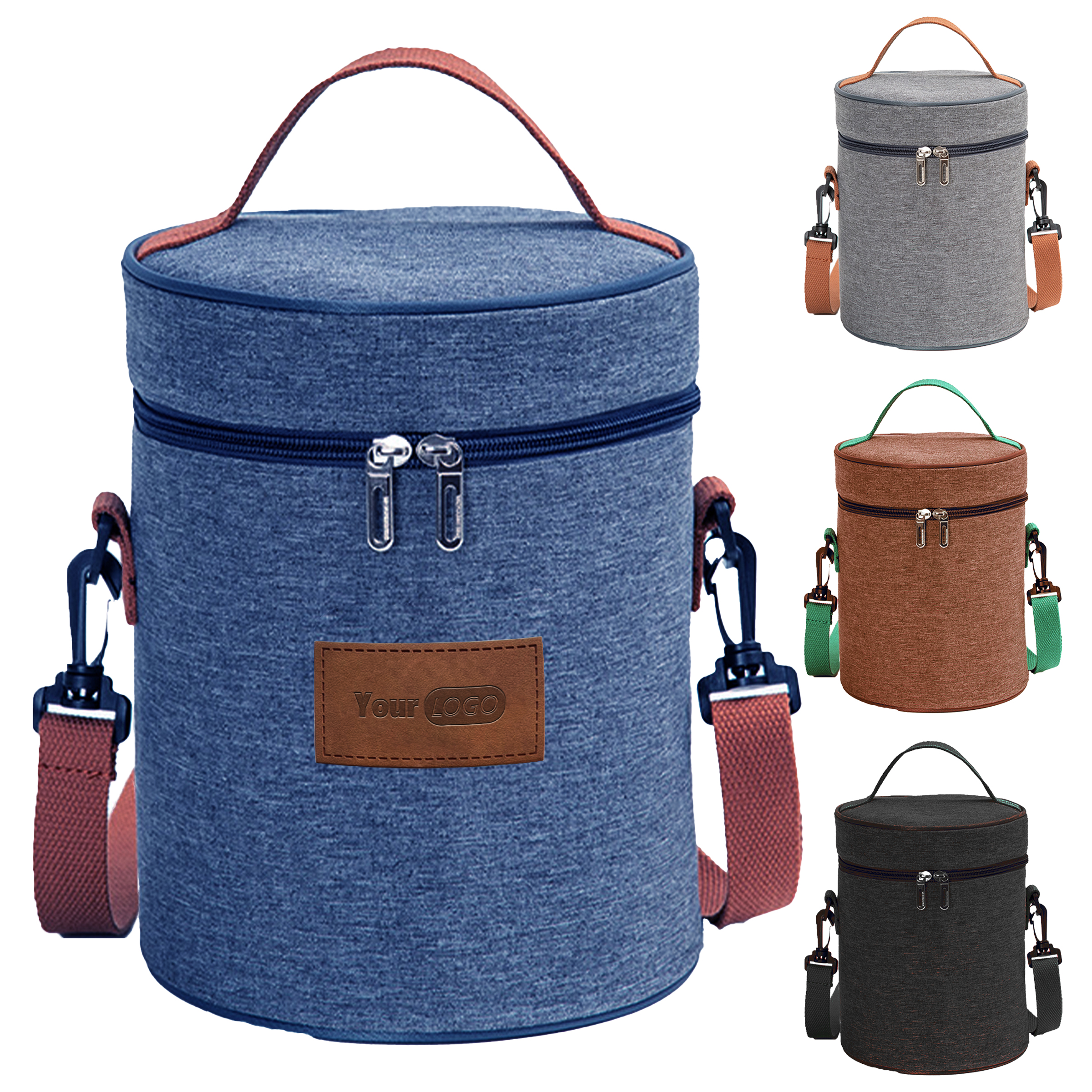 Oxford Insulated Lunch Box Lunch Bag With Adjustable Shoulder Strap For Maximum Comfort 2