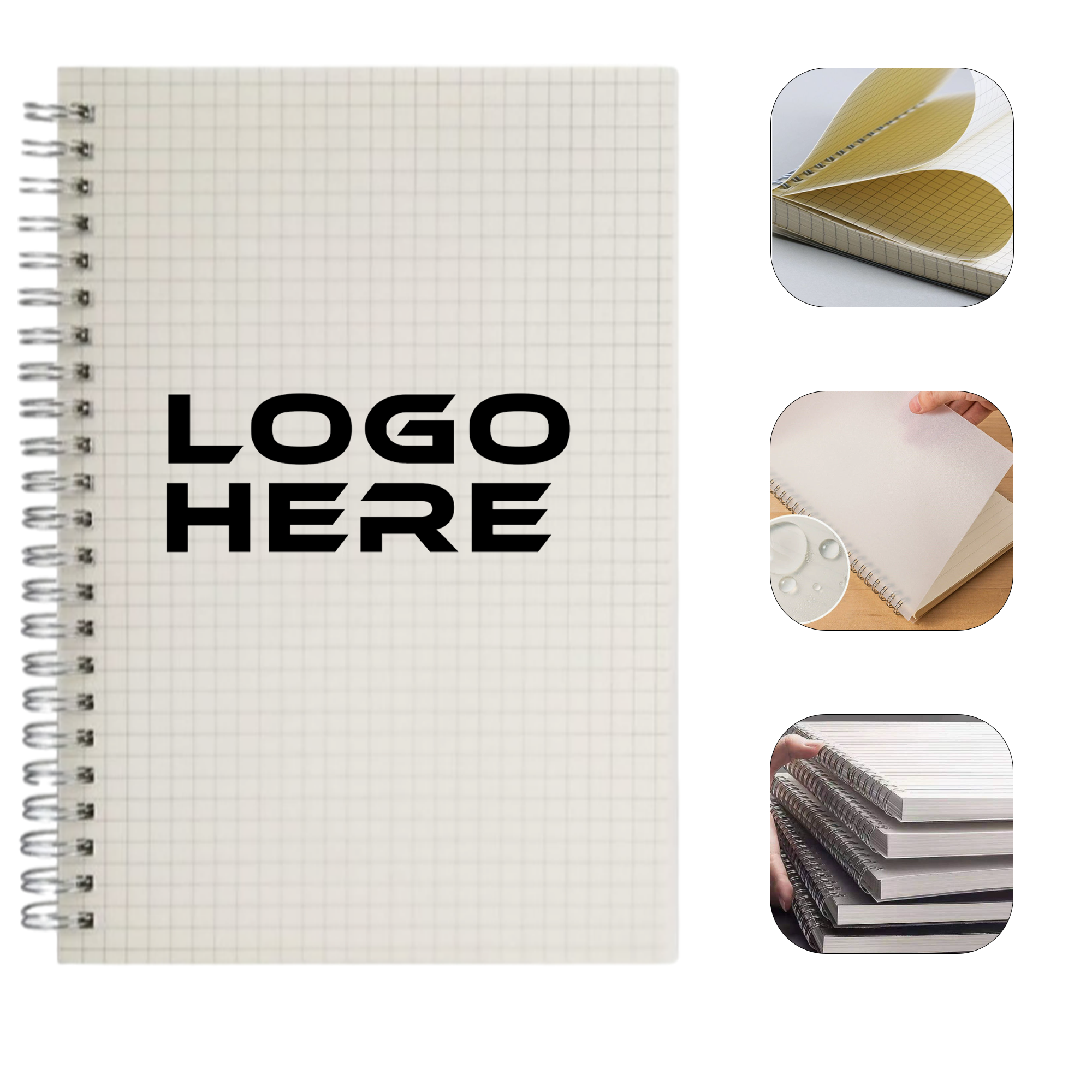 Coil PP Notebook A5 4