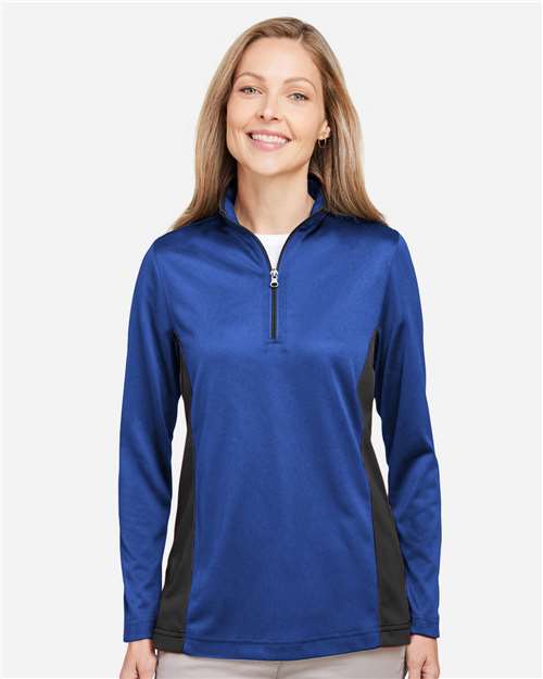 Women's Flash Snag Protection Plus IL Colorblock Quarter-Zip Pullover - M786W 51