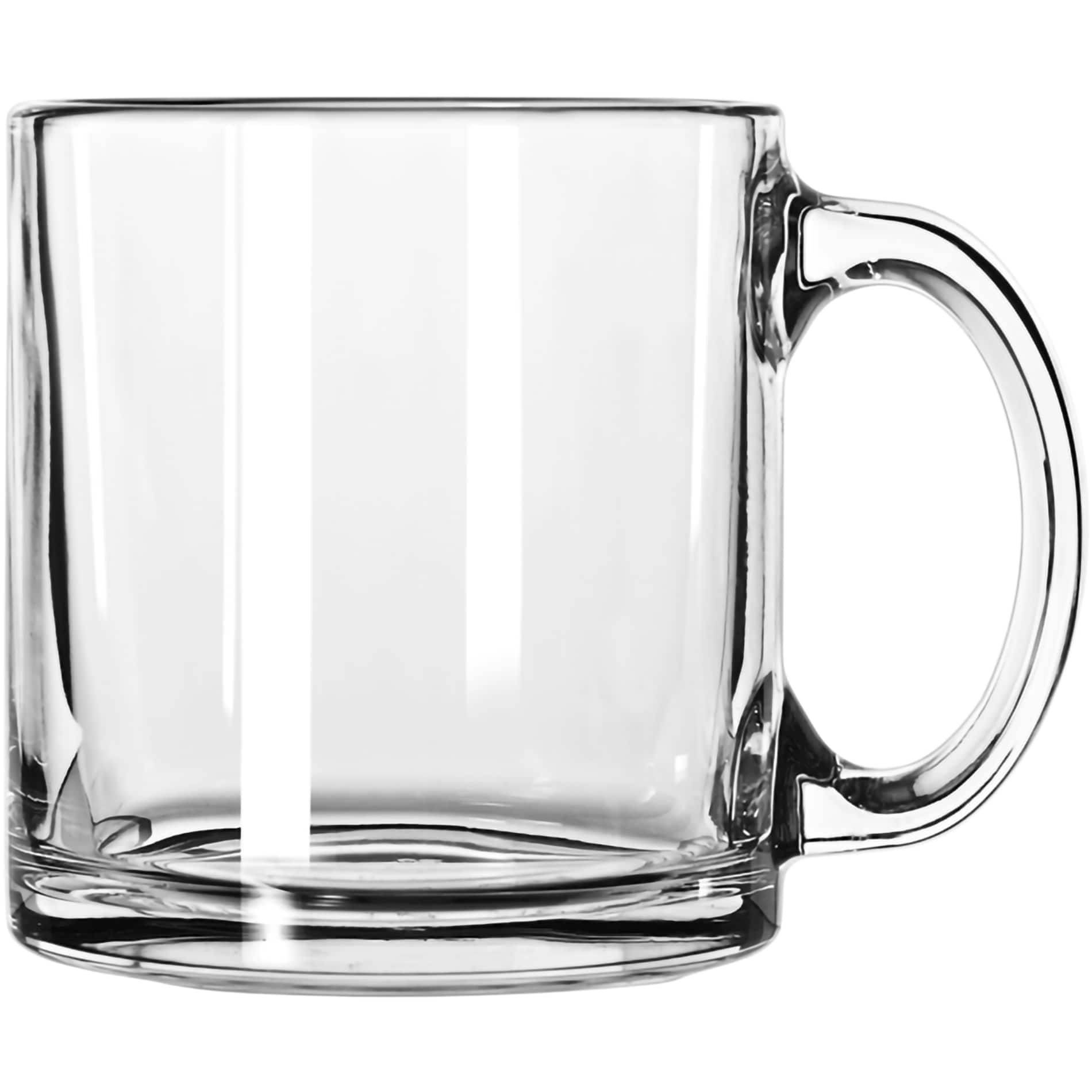 Glass Coffee Mug 13 oz. 11