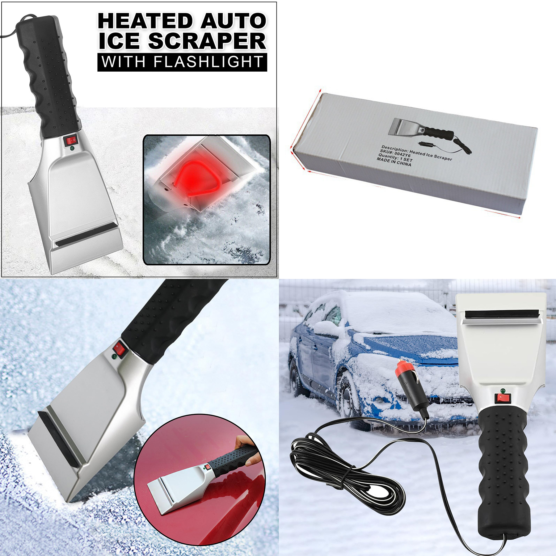 Electric Ice Miracle Window Scraper 2