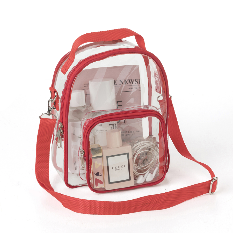 ClearPass Clear Crossbody Bag w/ Top Handle 7