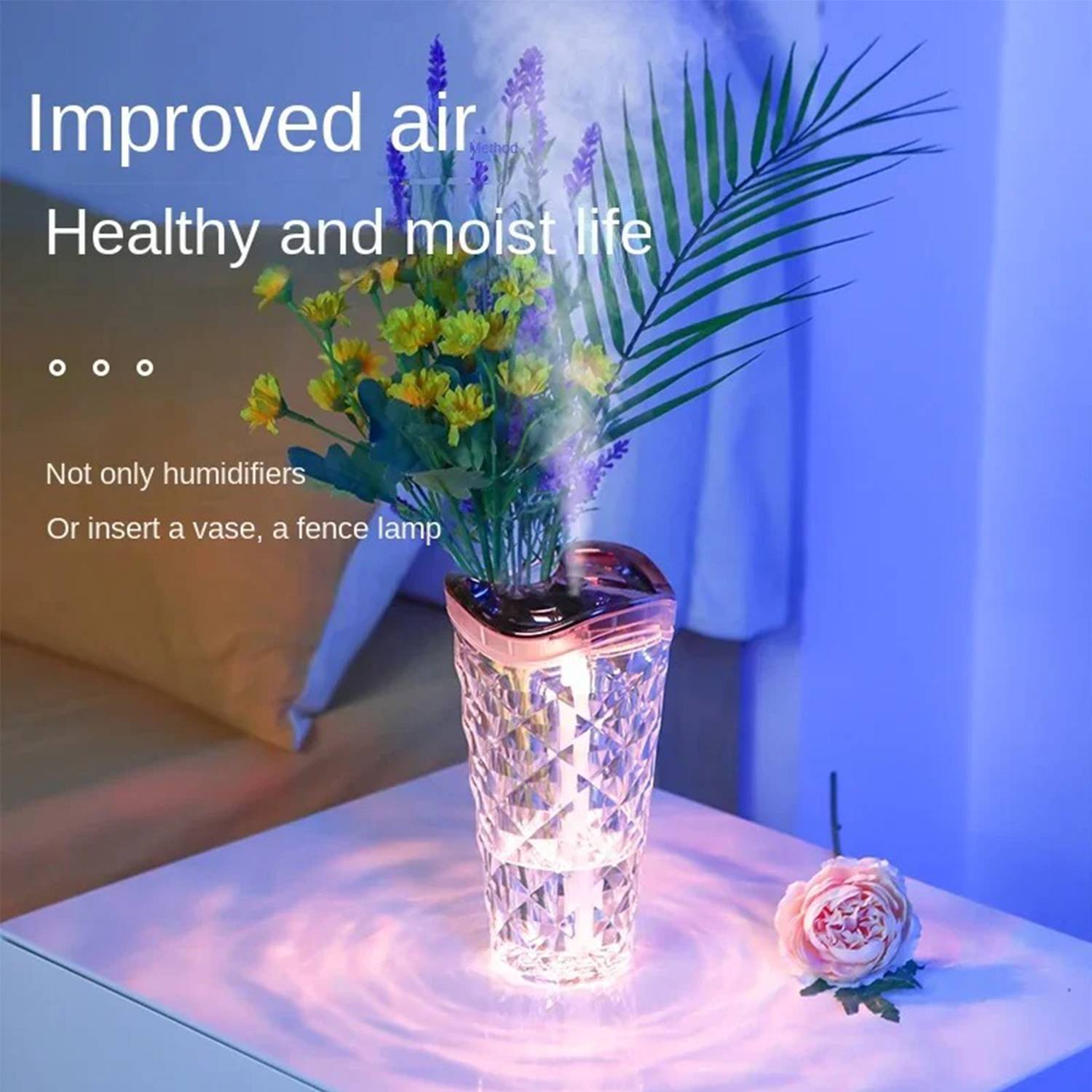 Flower Arrangement LED Humidifier 4