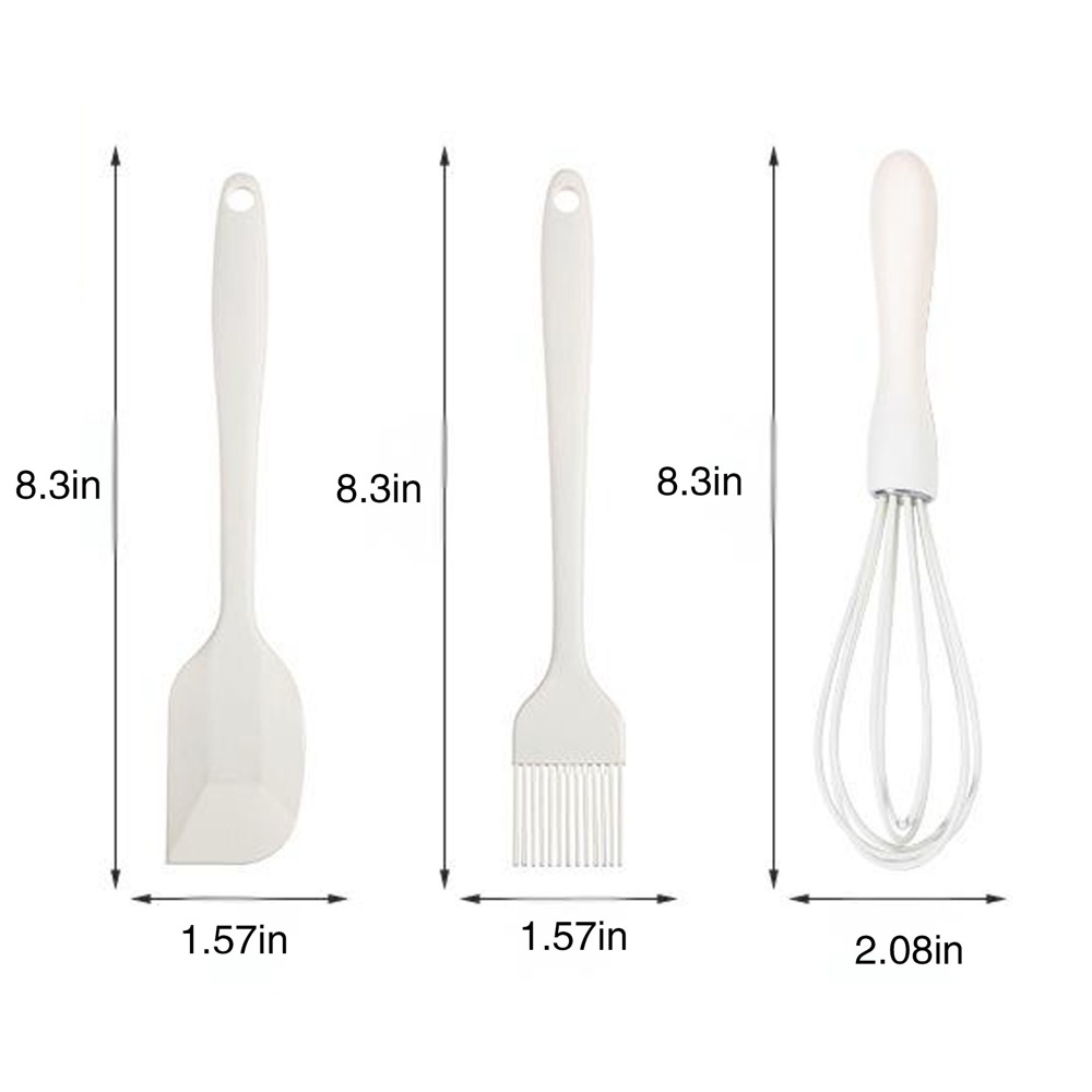 Silicone Baking Tools 3-Piece Set 3