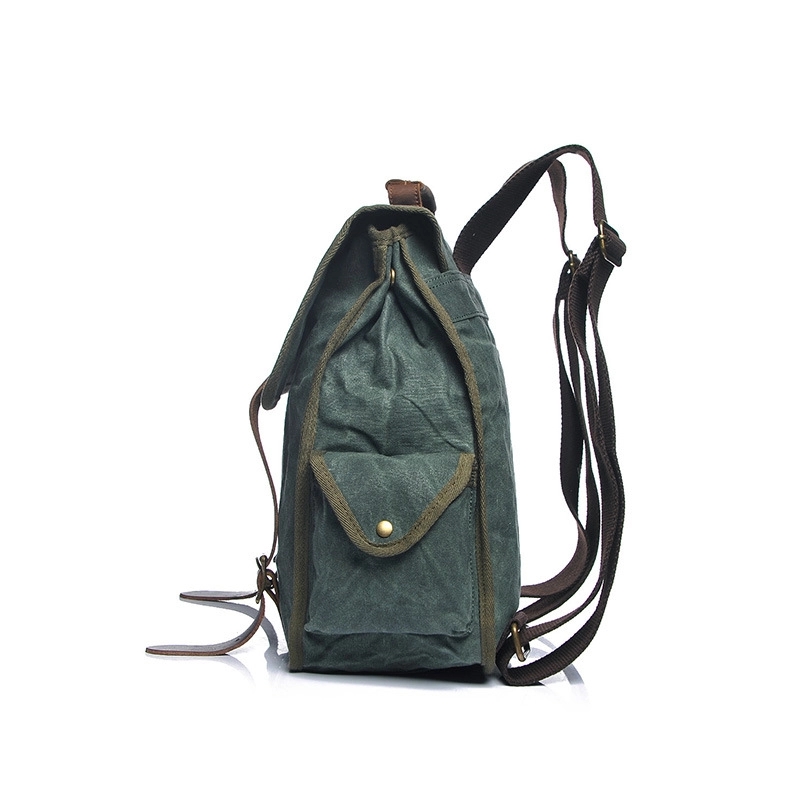 Vintage Canvas Rucksack 6