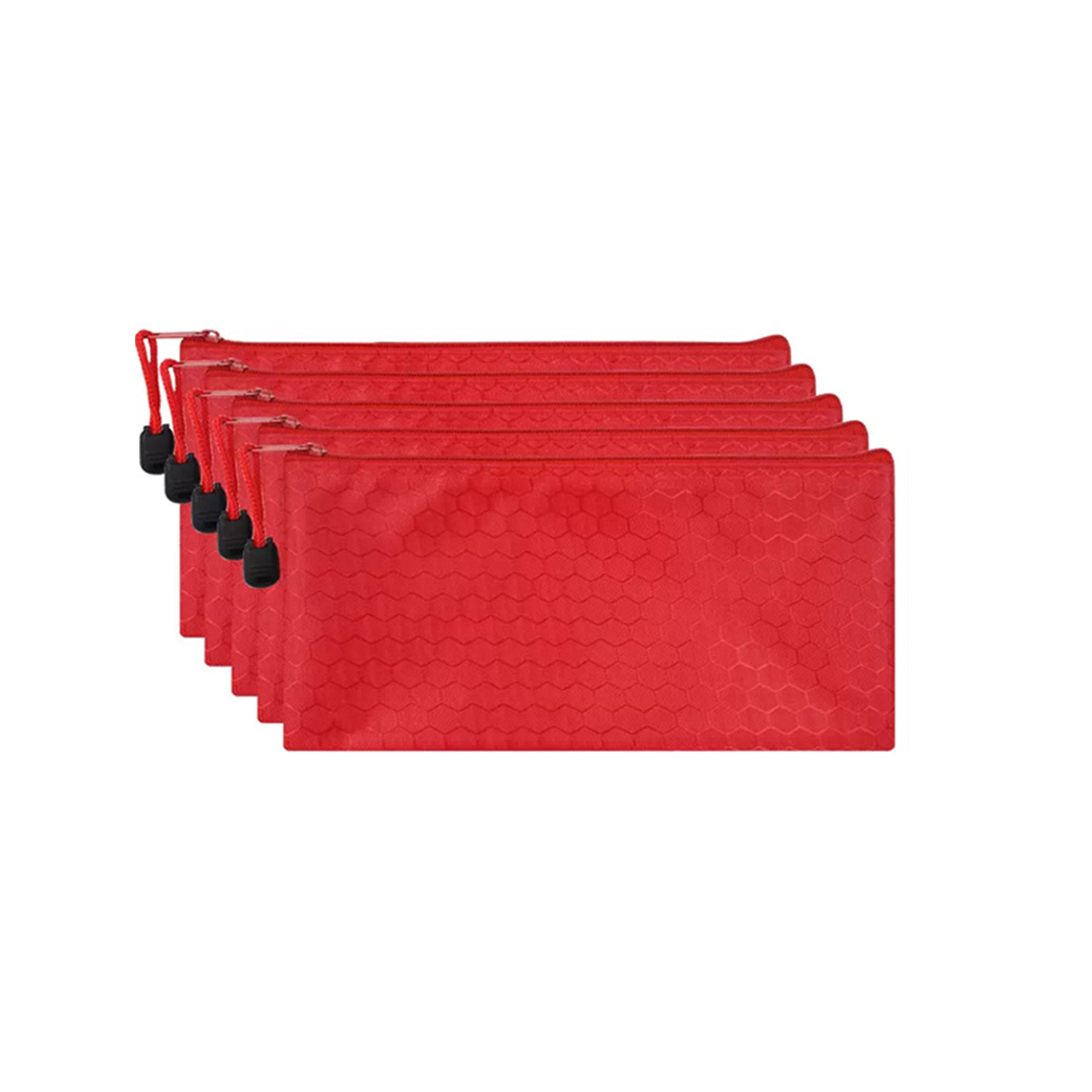 Waterproof Oxford Zipper Pencil Case Football Pattern 14