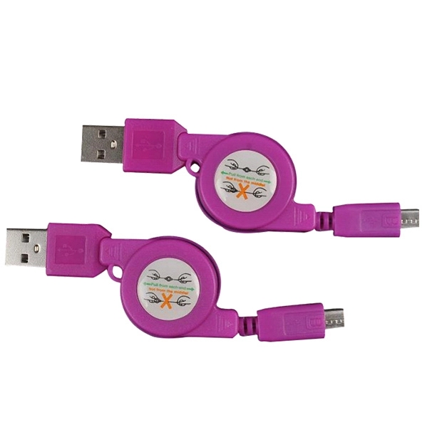 Creative Retractable Pin Noodle USB Cable 1