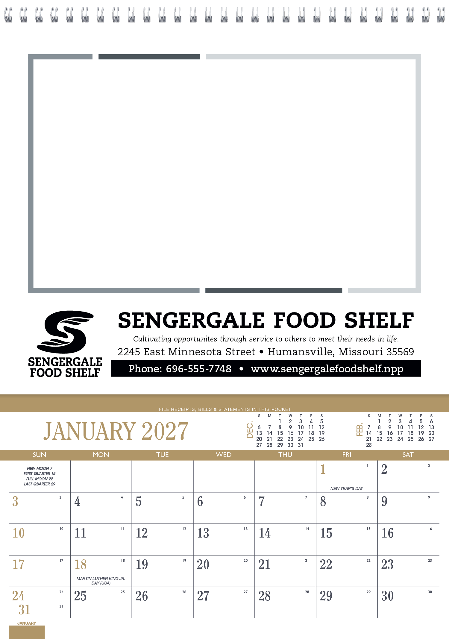 Triumph® Calendars Recipe Pocket Calendar 77