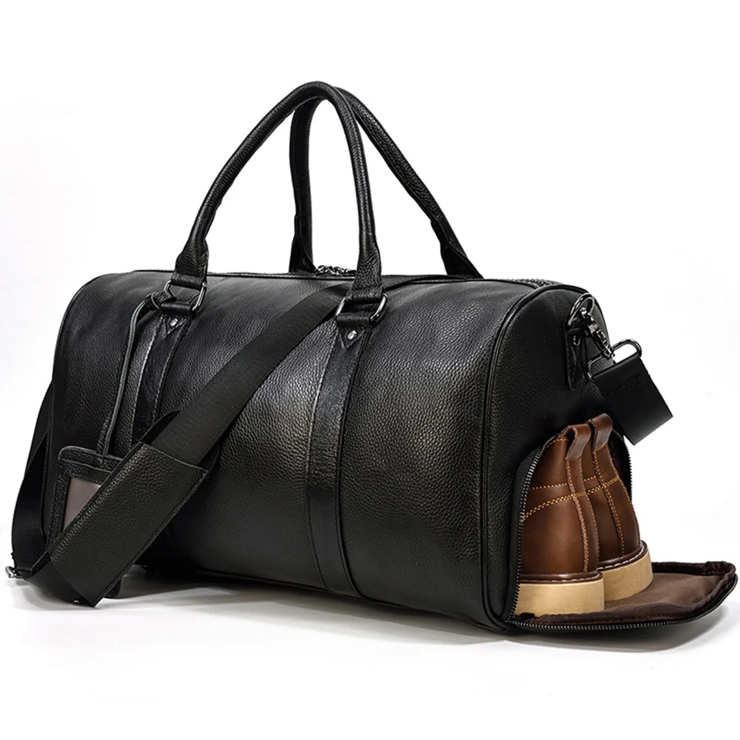 Genuine Leather Travel Crossbody Bag 10