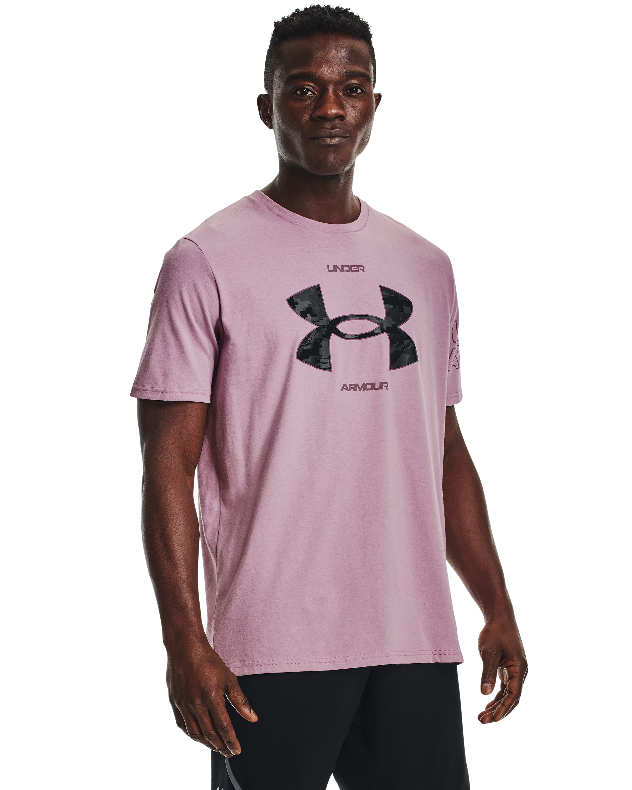 UA ABC Camo Fill Logo Men's Short Sleeve 6