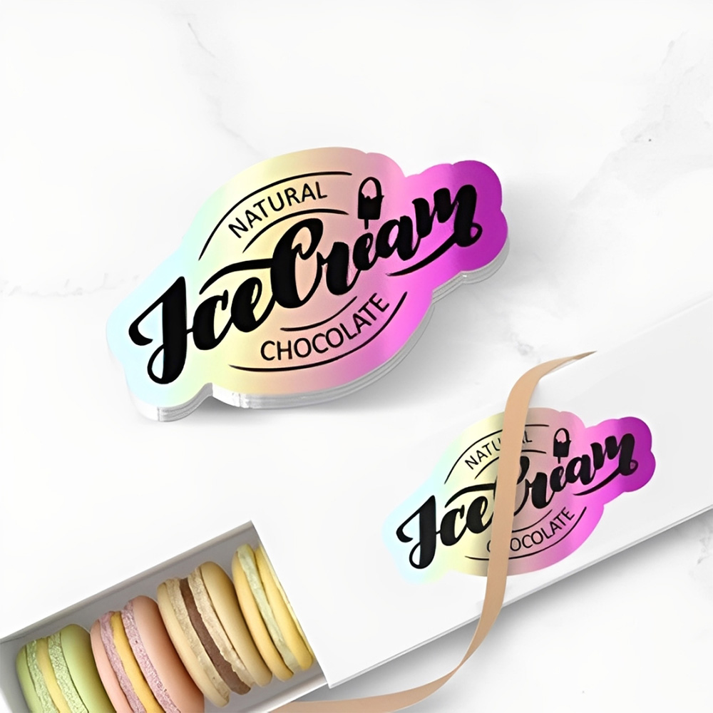 6" Custom Holographic Sticker 11