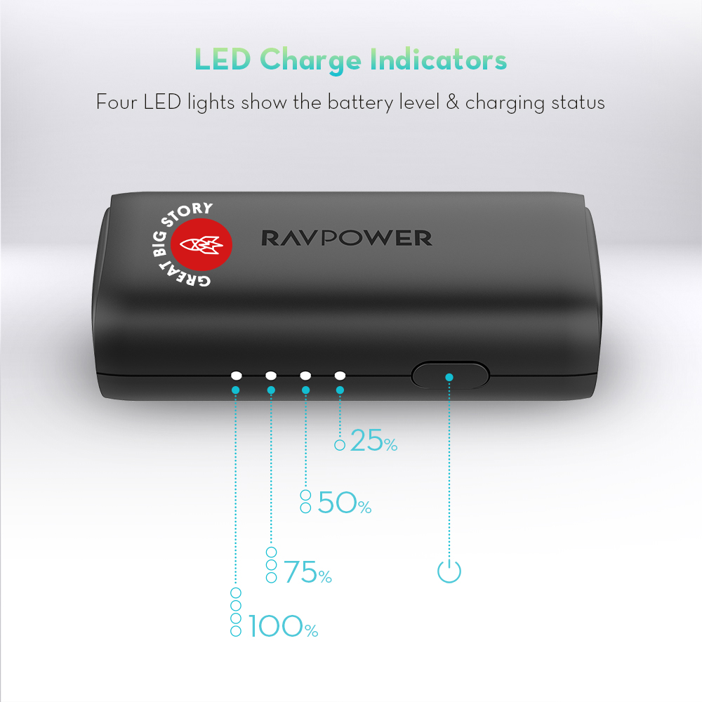 Alta Vista RAVPower Prime 3350mAh 10W Power Bank 10