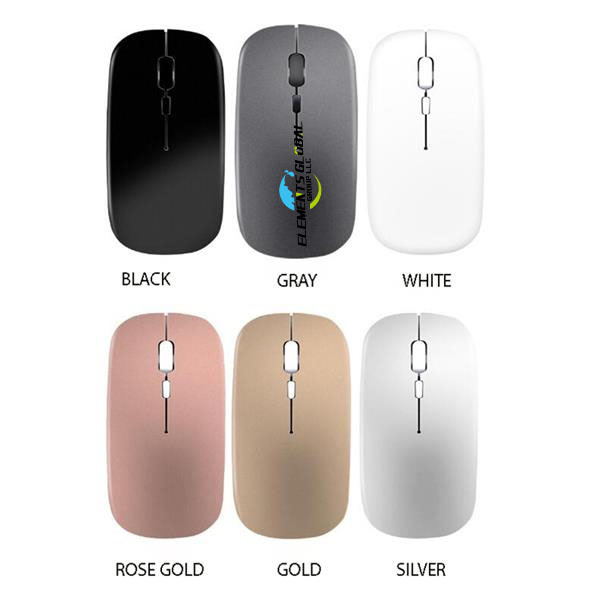 Charging Mute 2.4g Wireless Bluetooth Dual-mode Mouse 3