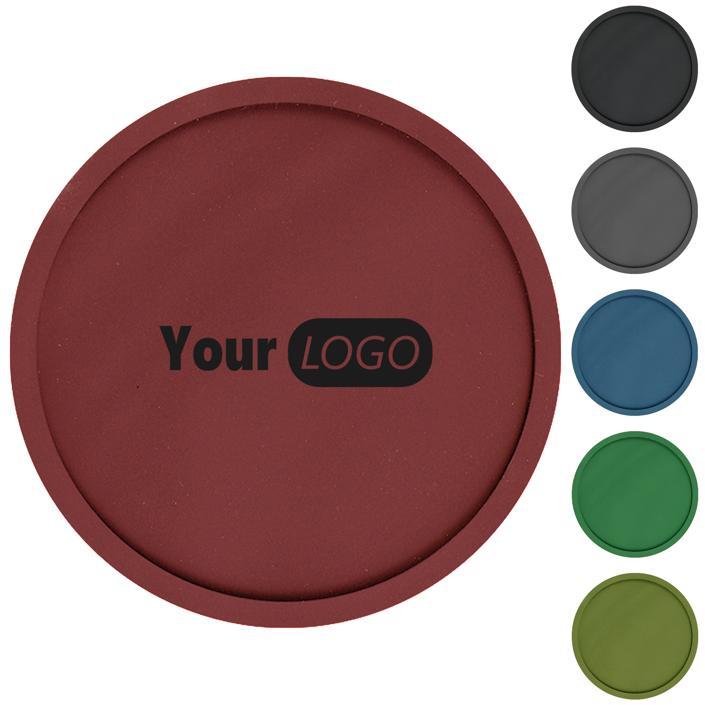 Silicone Custom Drink Coasters 3