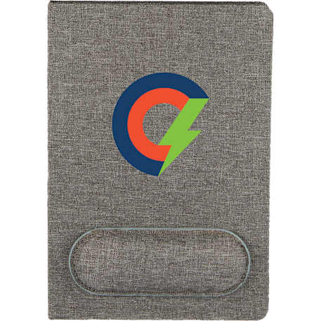 5.5" x 8.5" FSC® Recycled Mouse Pad Bound Notebook 46