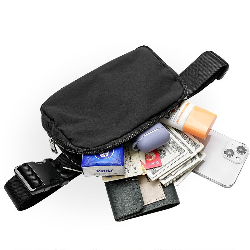 Light Waist Bag Waterproof Shoulder Bag Crossbody Fanny Pack 25